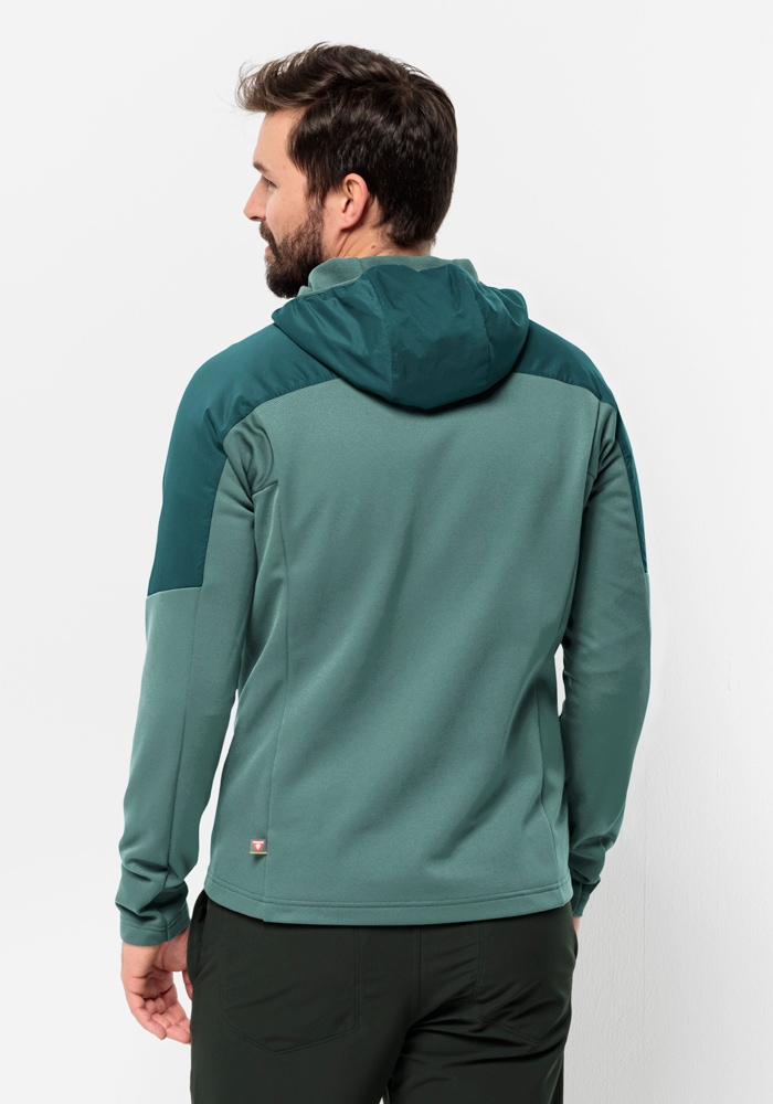 Jack Wolfskin Kapuzenfleecejacke »ALPGRAT PRO INS FZ M«, mit Kapuze