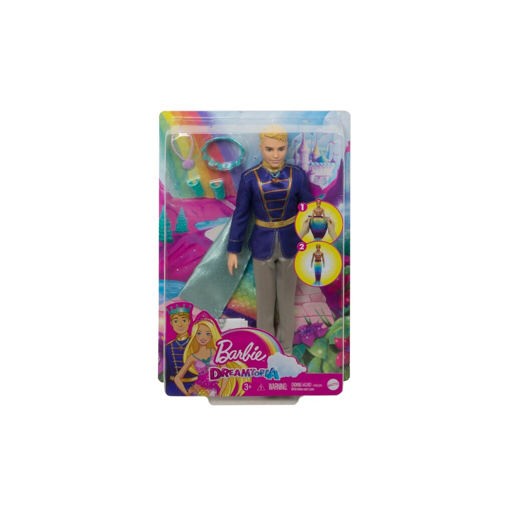 Barbie Spielfigur »Dreamtopia 2-in-1 Prinz & Meermann«