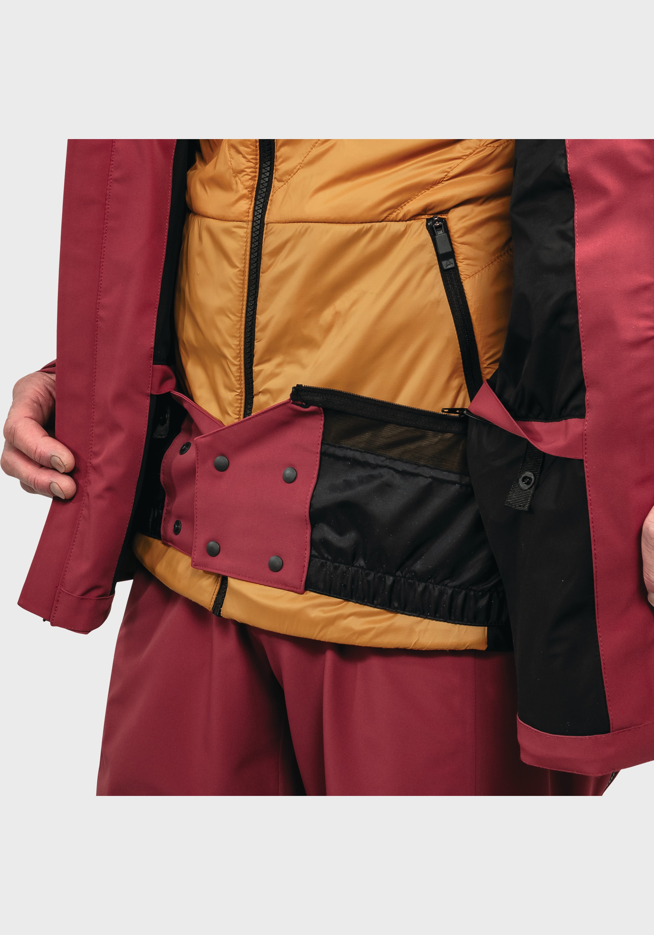 Schöffel Outdoorjacke »Ski Jacket Pontresina M«, mit Kapuze