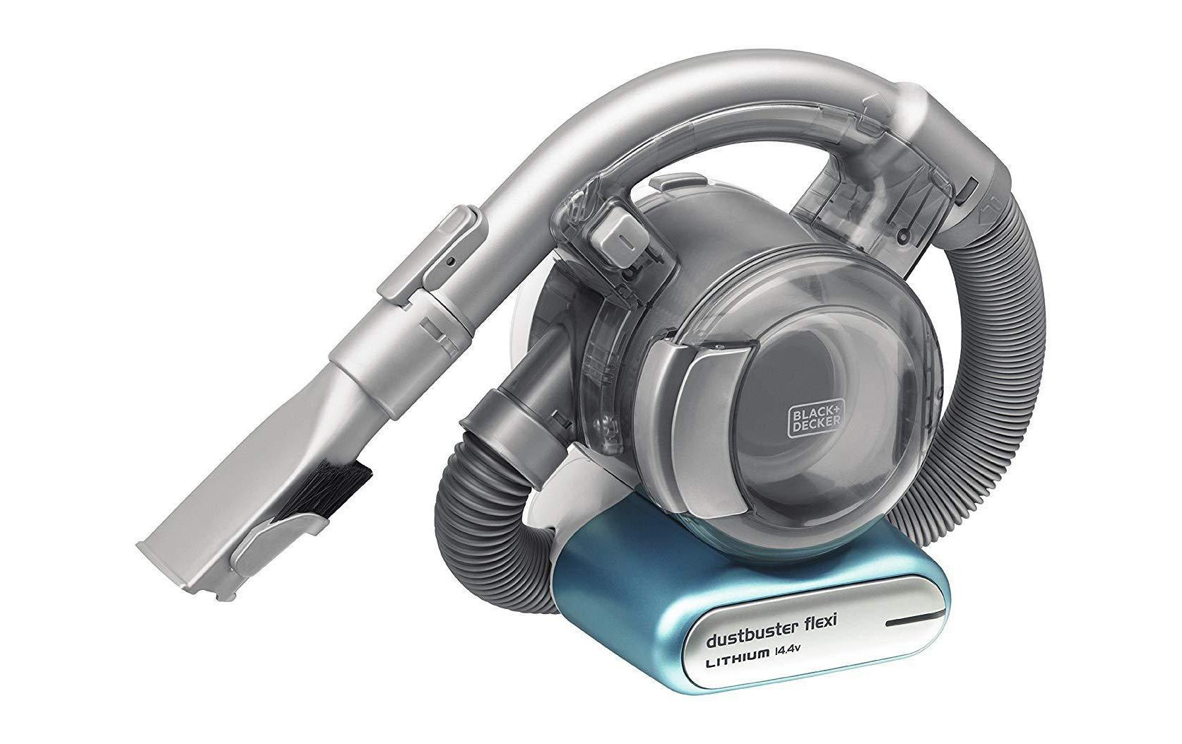 Black + Decker Akku-Handstaubsauger »Dustbuster Flexi Silber, Blau«