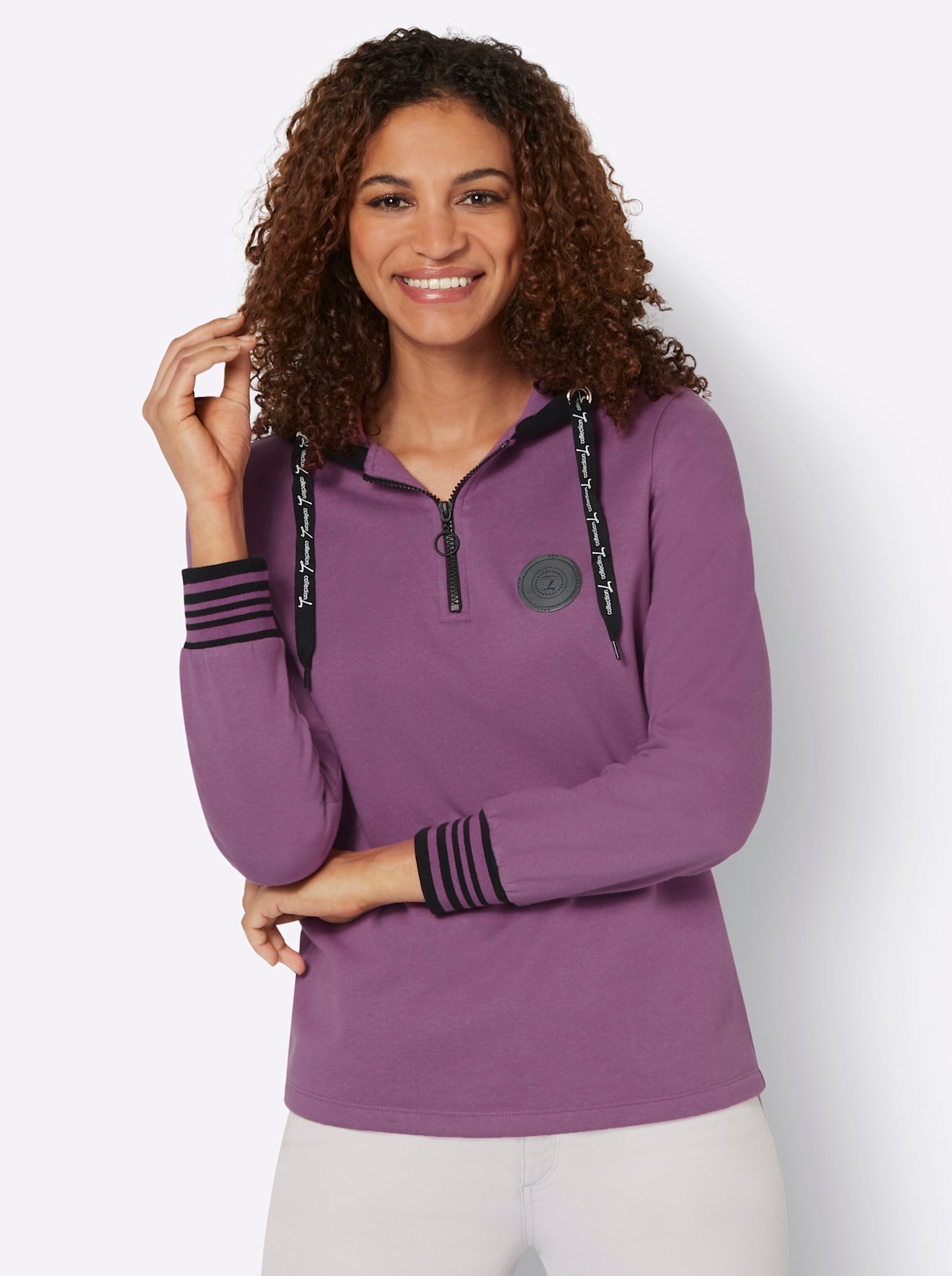 Casual Looks Kapuzensweatshirt