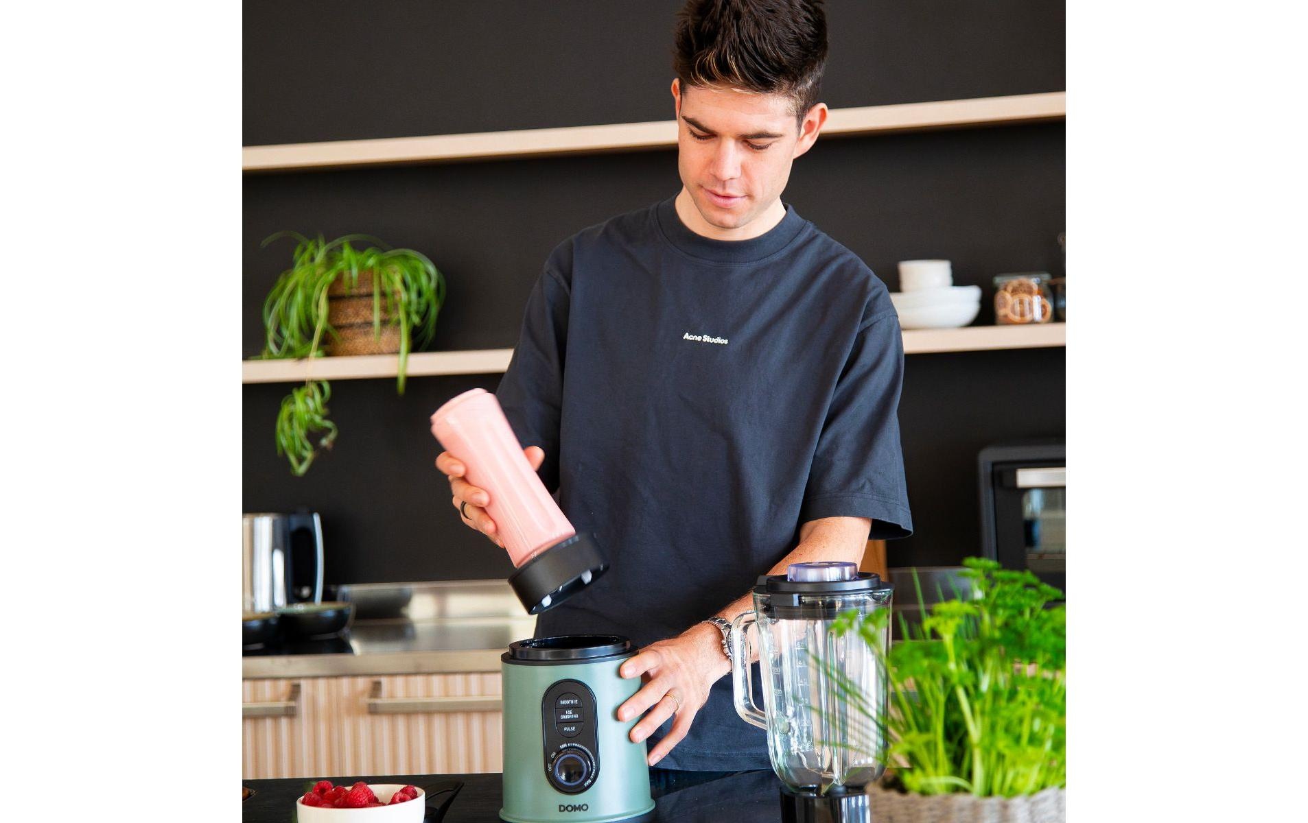 Domo Standmixer »DO734BL Dunkelgrün«, 800 W