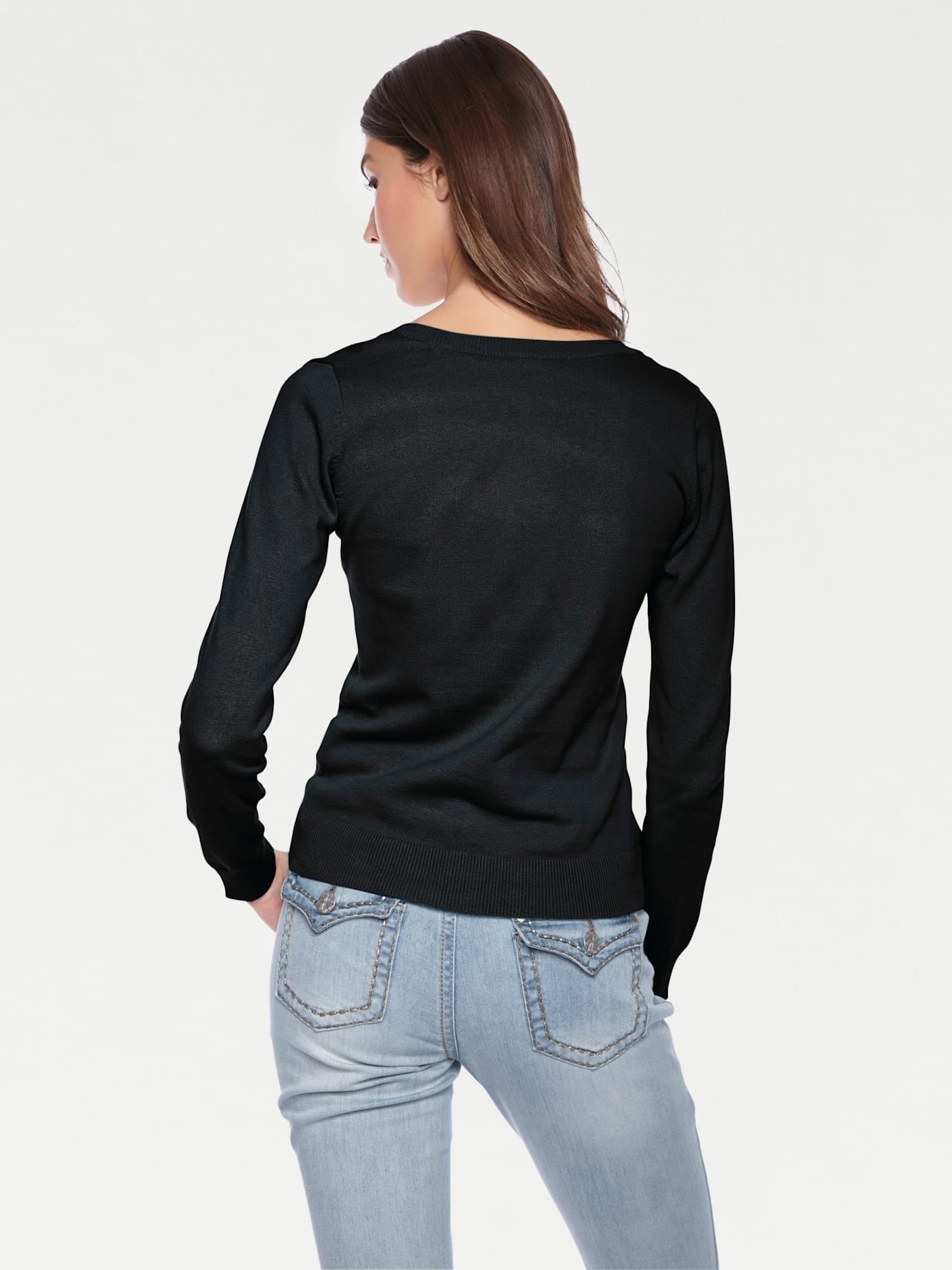 heine Rundhalspullover »Rundhals-Pullover«