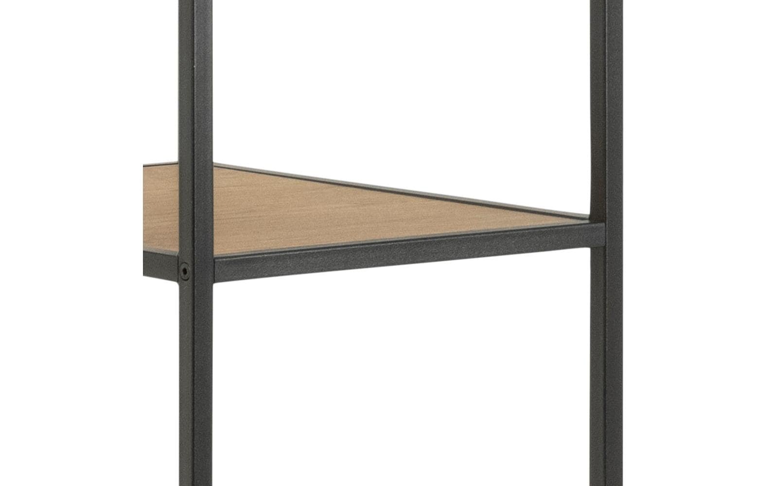 AC Design Garderobenständer »Seaford 77 x 45 x 165 cm, Eiche/Schwarz«