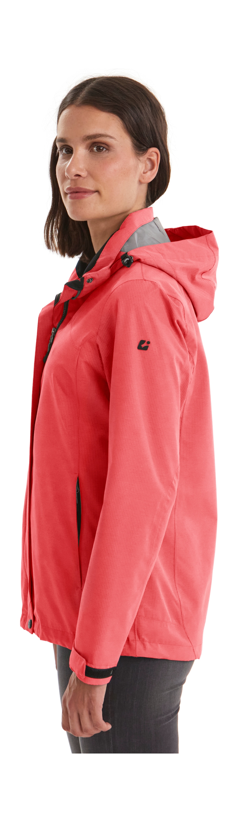 Killtec Outdoorjacke »Inkele«, Damenjacke mit abnehmbarer Kapuze, wind- und wasserdicht, atmungsaktiv