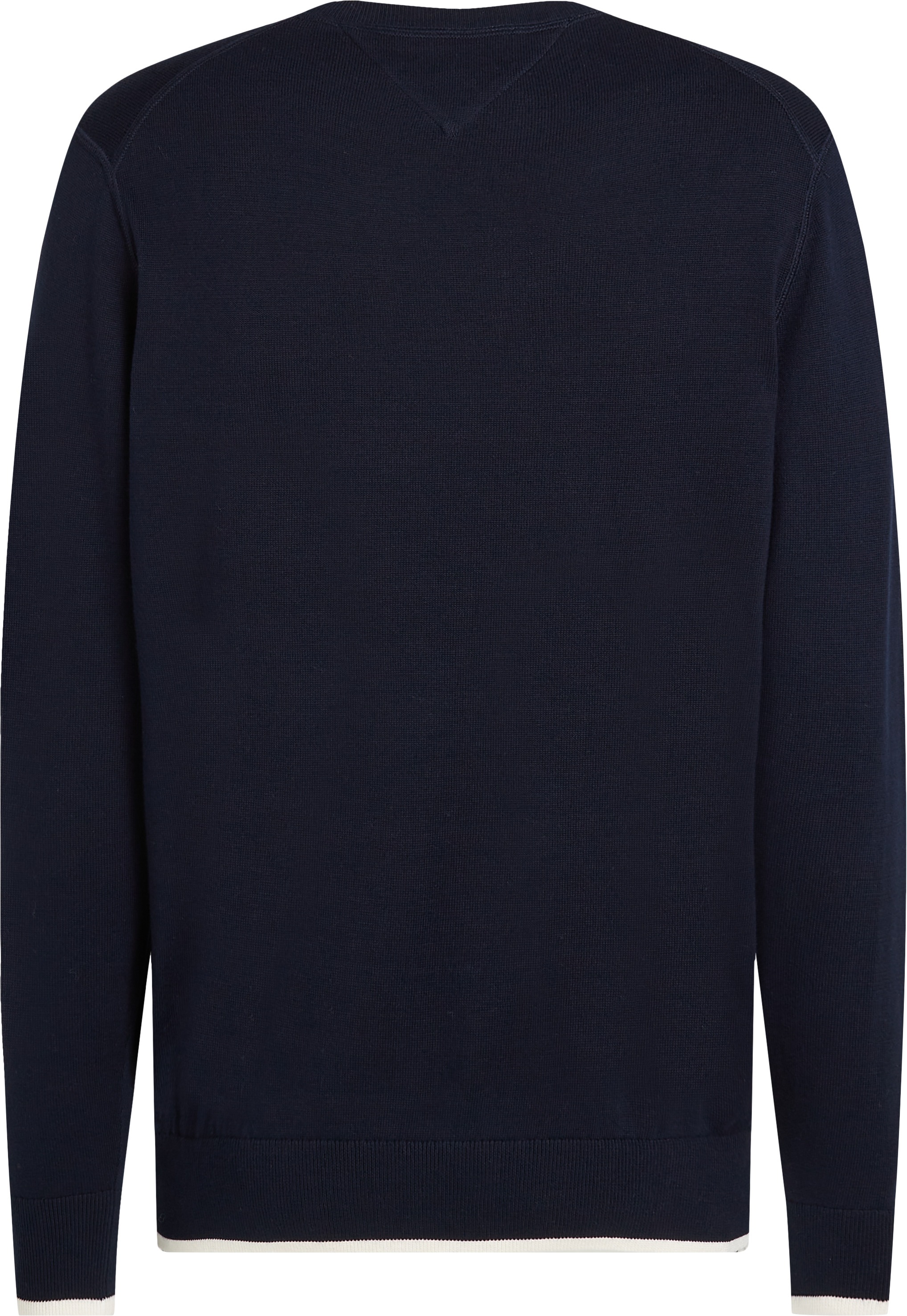 Tommy Hilfiger Rundhalspullover »GRAPHIC COTTON CREW«, mit Logostickerei