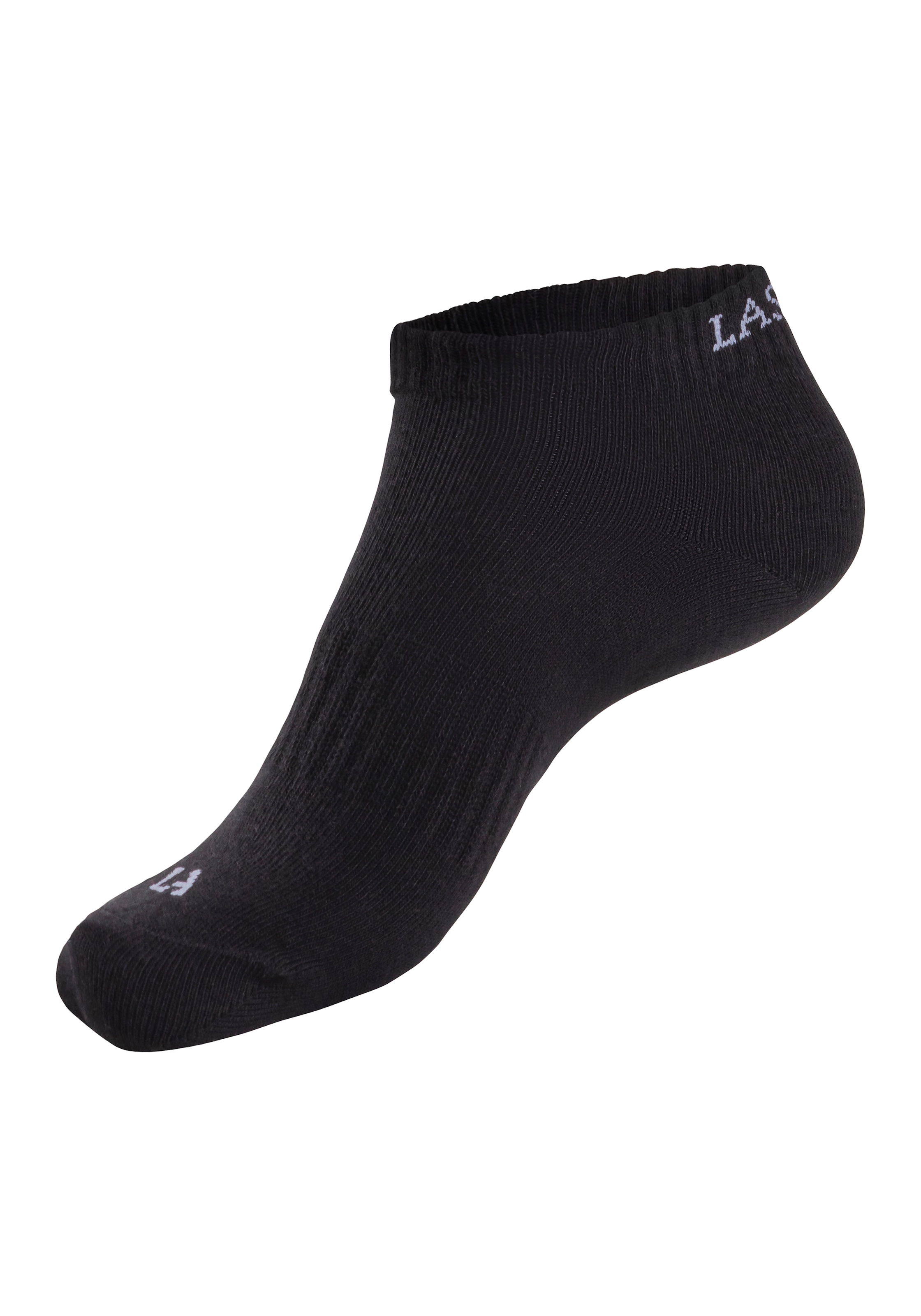 LASCANA ACTIVE Sneakersocken, (Packung, 6 Paar), mit eingestricktem Marken Logo