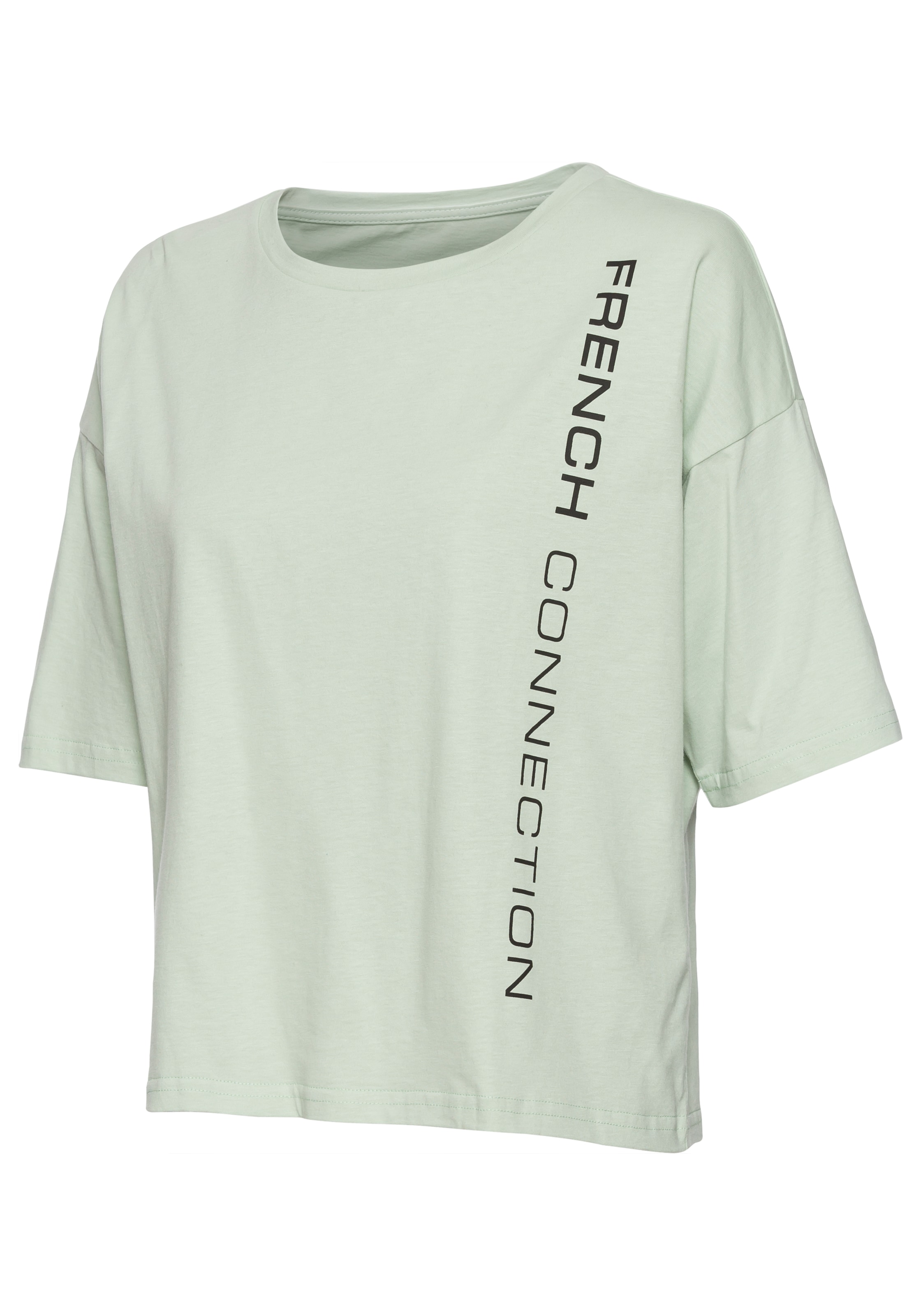 French Connection T-Shirt, mit weiten Ärmeln und Logodruck