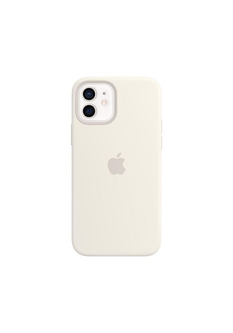 Handyhülle »Apple iPhone 12/12 P Silicone Case Mag Whi«, iPhone 12-iPhone 12 Pro, 15,5...