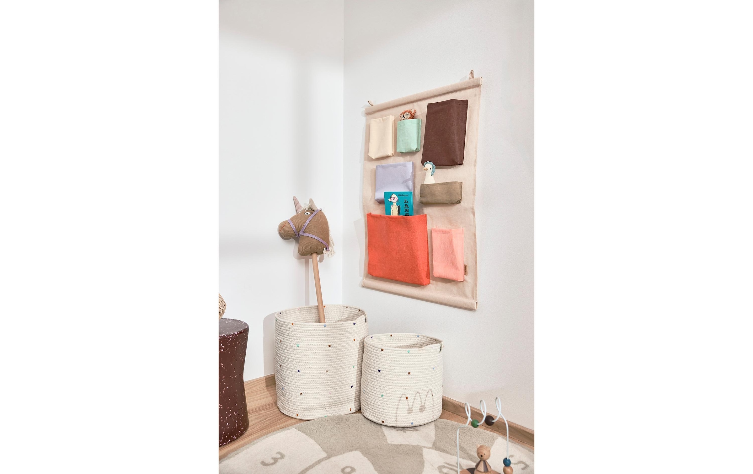 OYOY Organizer »Saga Beige/Mehrfarbig«