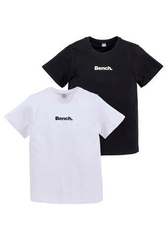 Bench. T-Shirt »BASIC«, (Packung, 2 tlg., 2er-Pack), für Jungen kaufen