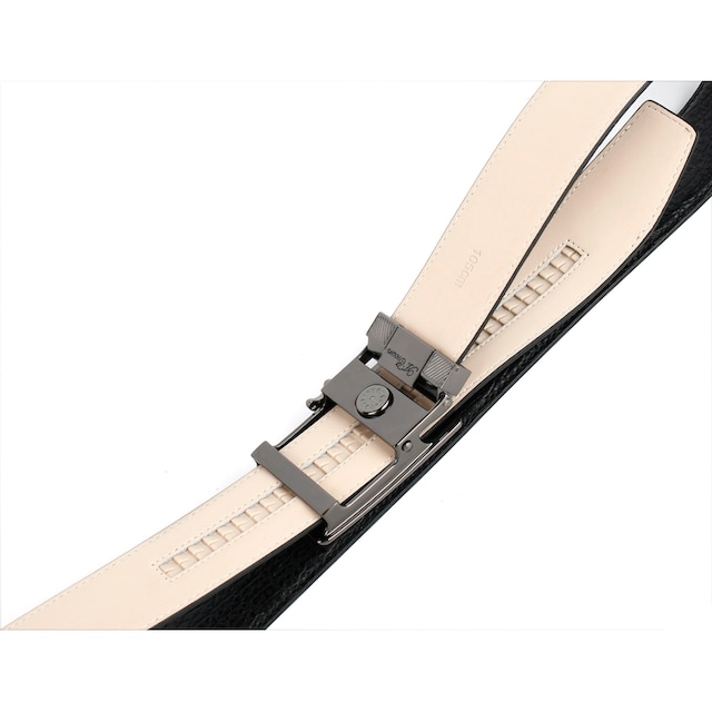 Anthoni Crown Ledergürtel, mit Automatik-Schliesse, Ausstanzungen am Rand  online kaufen bei Jelmoli-Versand Schweiz