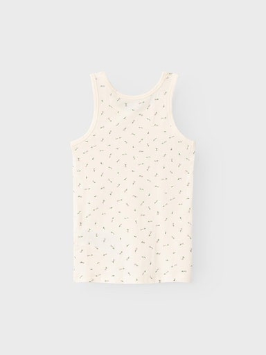Name It Unterhemd »NMFTANK TOP 2P BUTTERCREAM FLORAL NOOS«, (Packung, 2 St.)