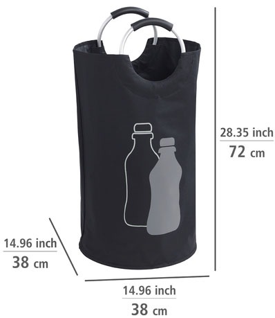 WENKO Flaschensammler »Modell Jumbo«, Multifunktionstasche, Pfandsammler mit 2 Tragegriffen, 69 Liter