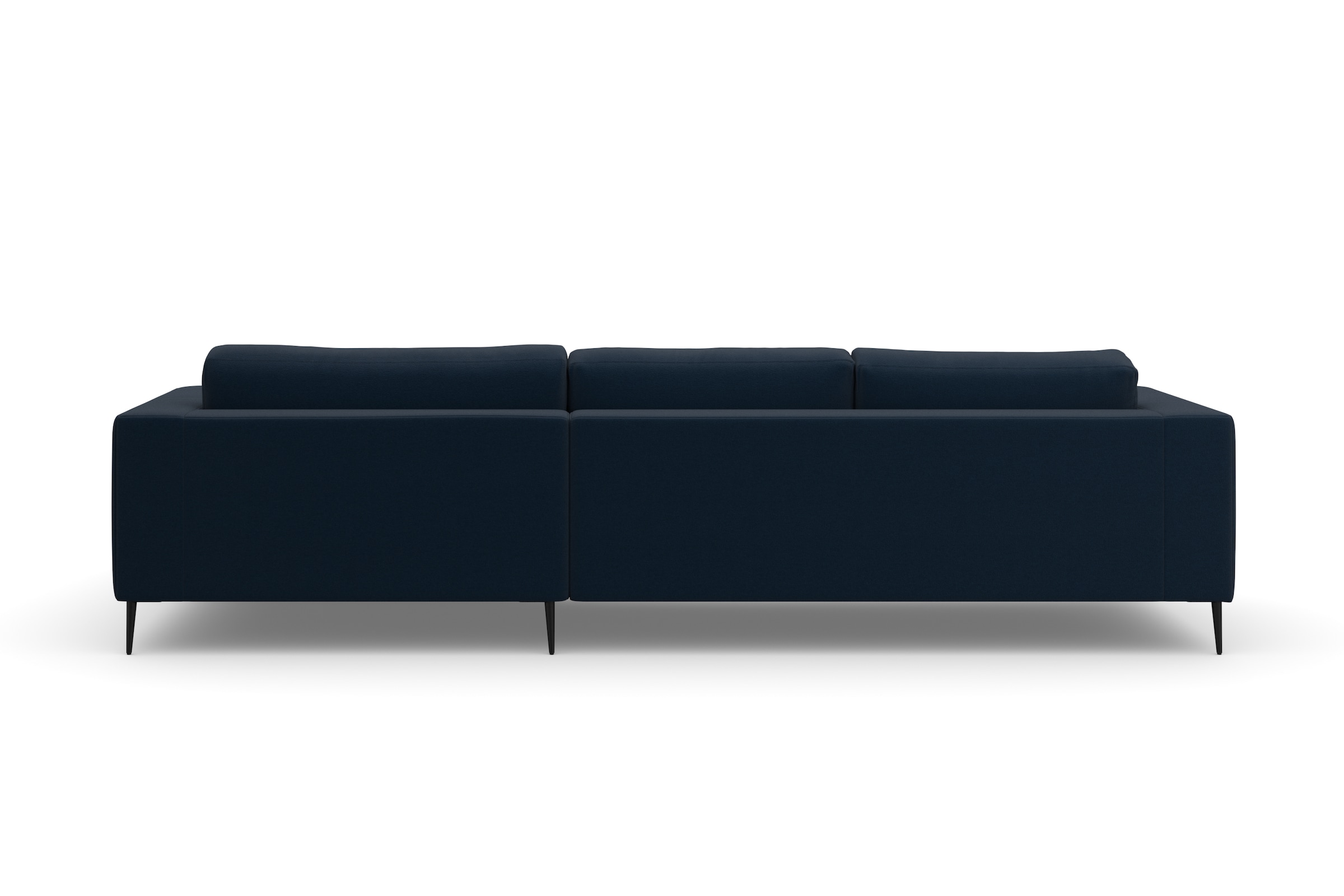 DOMO collection Ecksofa »Modica, zeitlos und elegant, L-Form«, moderne Optik mit extrabreiter Recamiere, auch in Cord