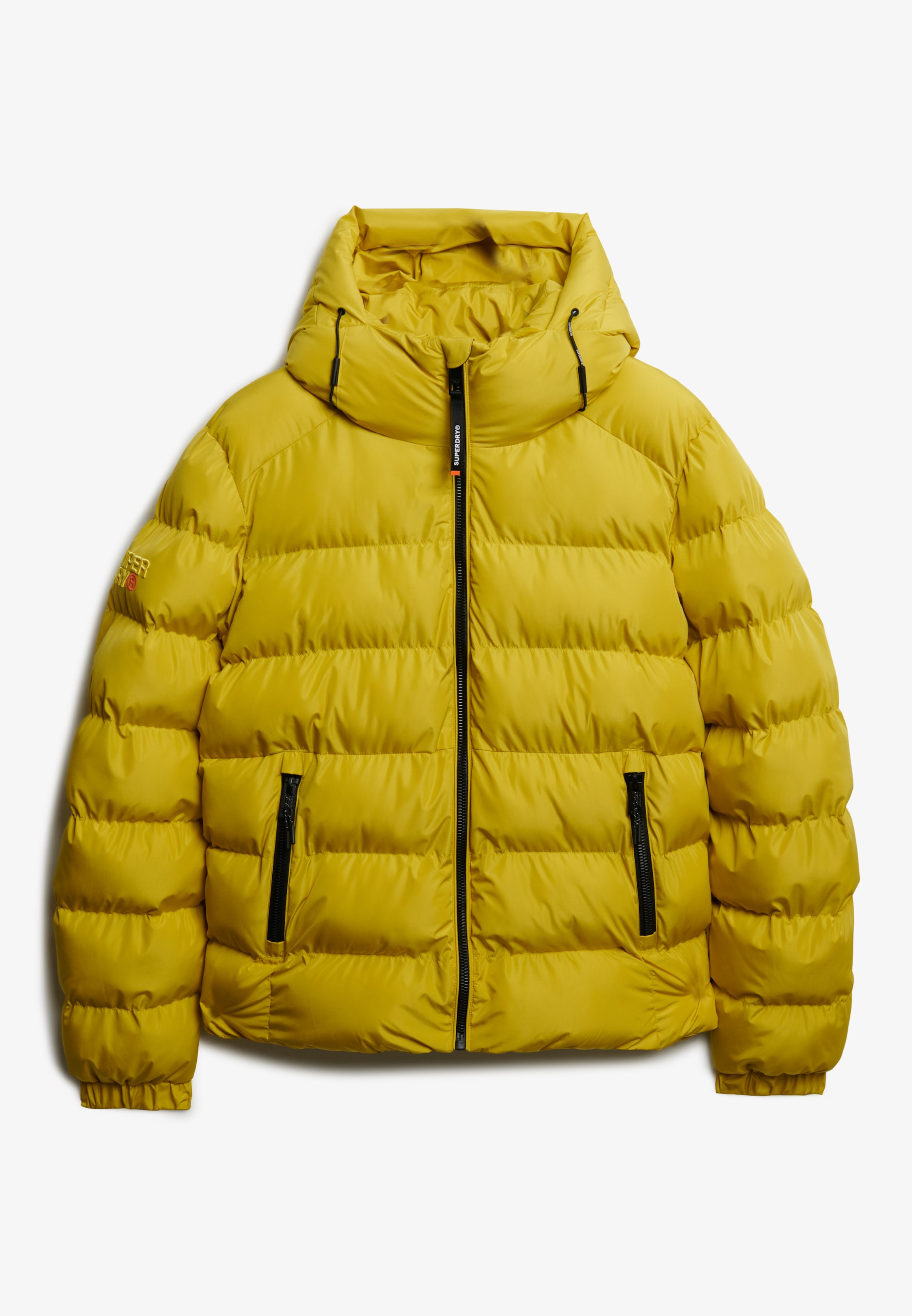 Superdry Steppjacke »HOODED SPORTS PUFFER JACKET«, mit Kapuze