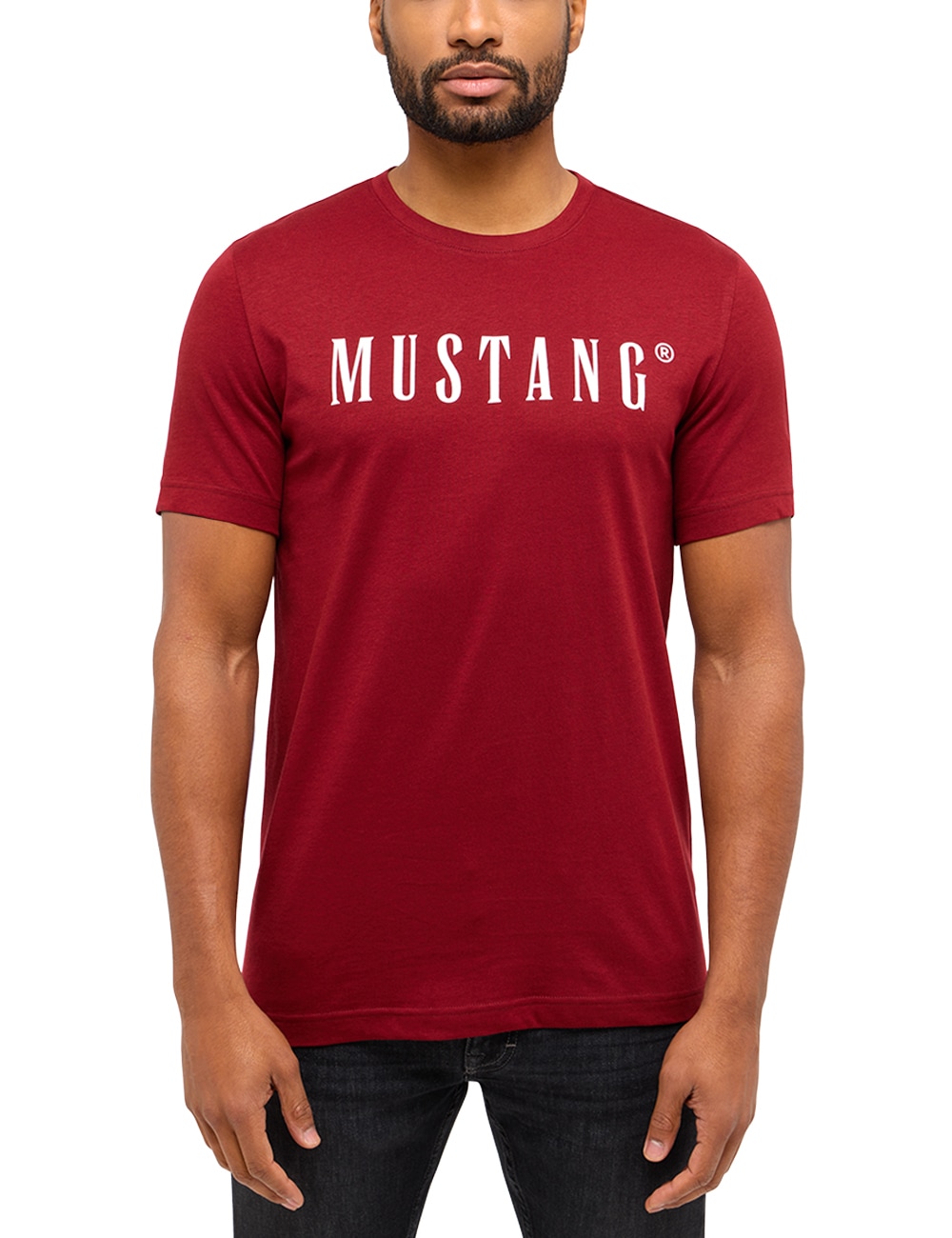 MUSTANG Kurzarmshirt »T-Shirt«