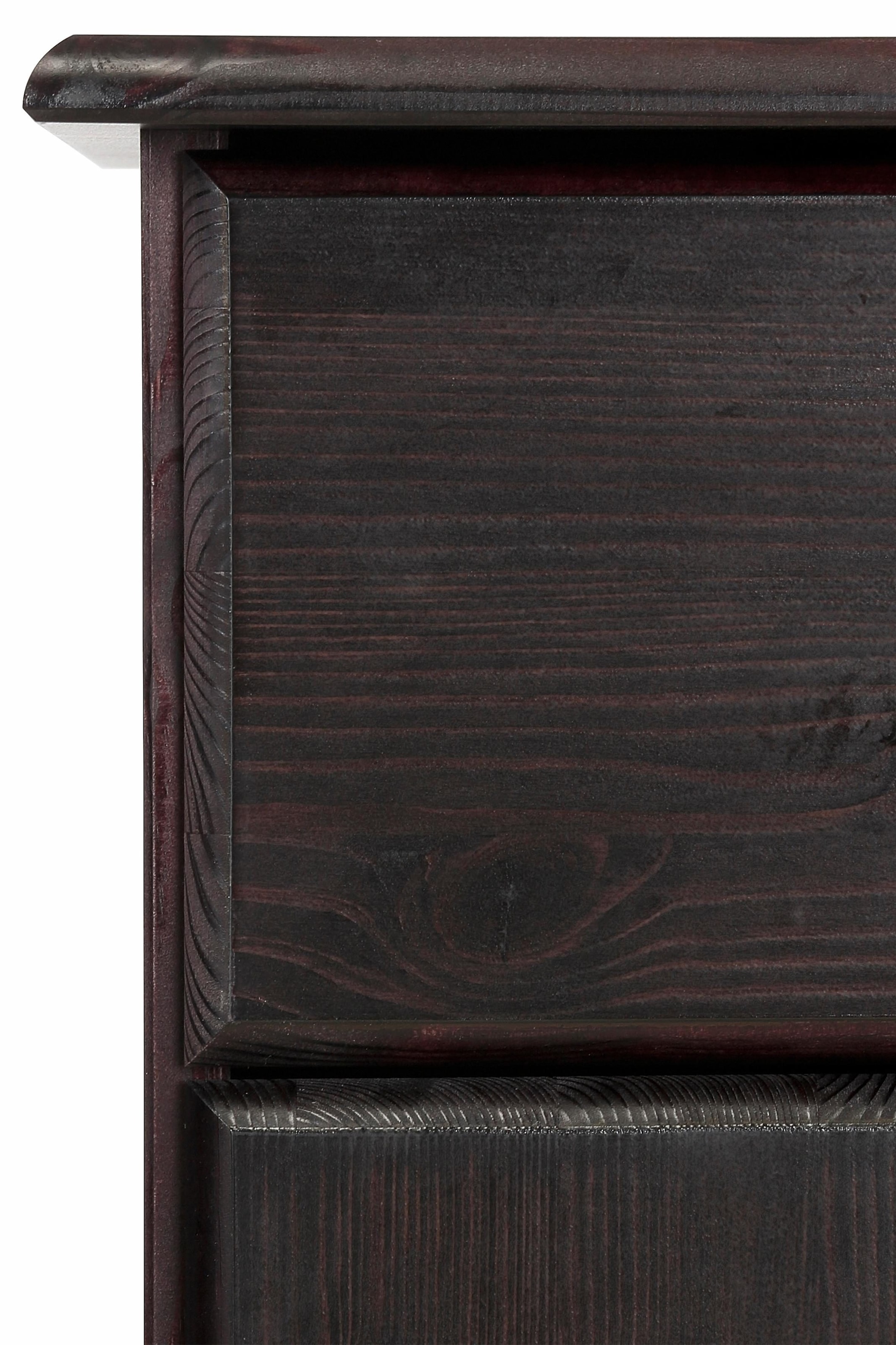 Home affaire Sideboard »Mette«, Kommode mit gefrästen, kugelförmigen Füssen, Breite 120 cm