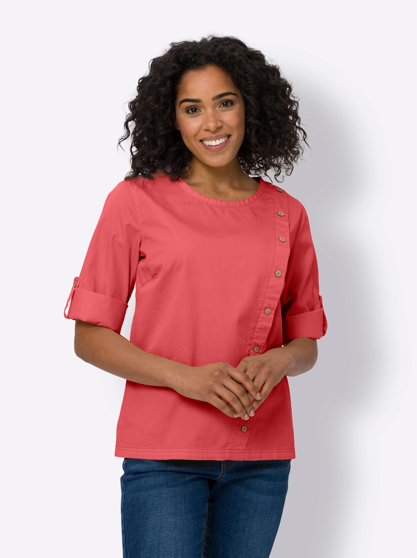 Classic Basics Jeansbluse