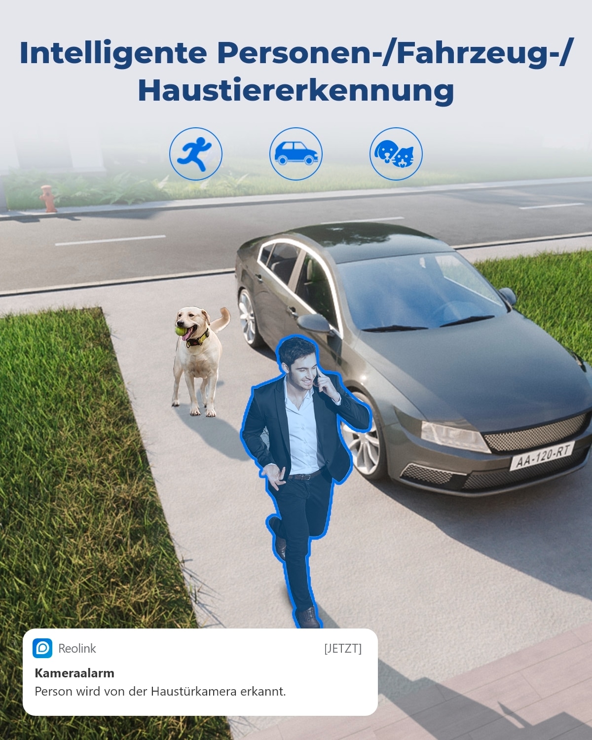 Reolink Überwachungskamera »Duo Series W730 WiFi-Outdoor V2«, Aussenbereich