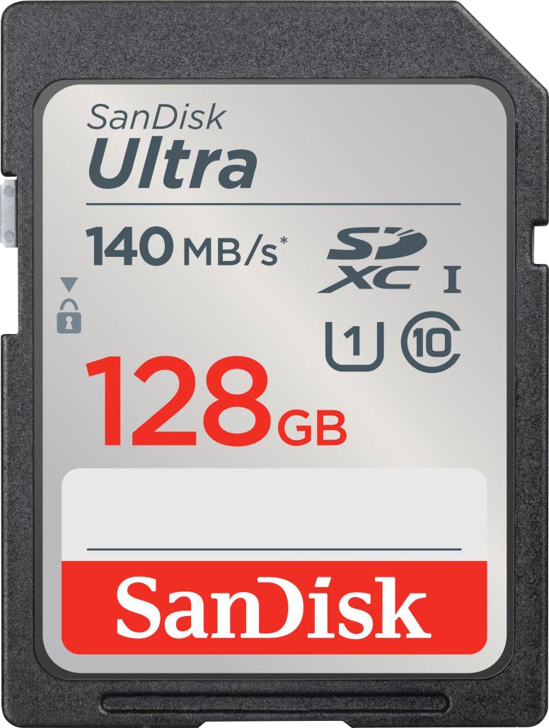 Sandisk Speicherkarte "Ultra SDXC" (128 GB Class 10 )