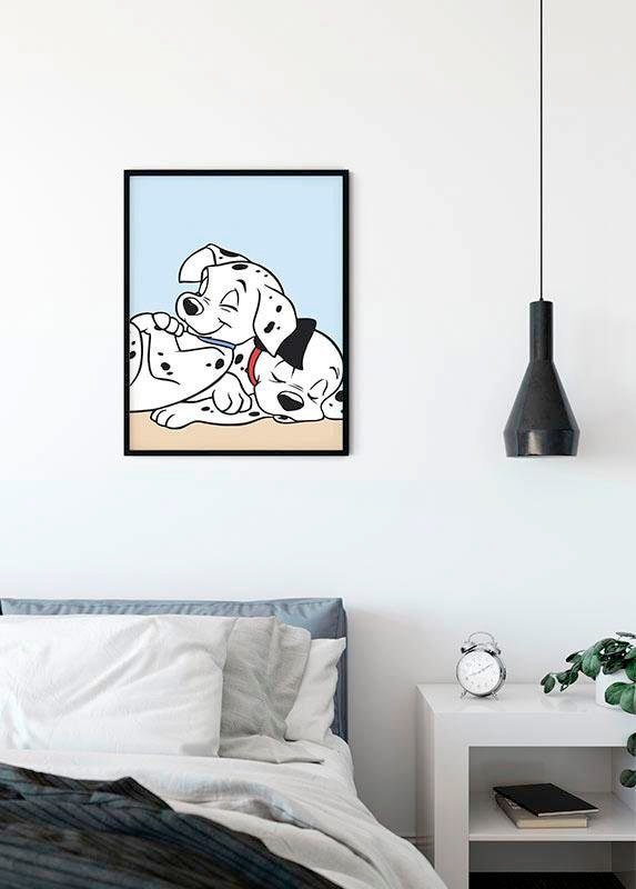 | »101 Jelmoli-Versand bestellen Dalmatiner Poster Schlafzimmer, Wohnzimmer Komar Kinderzimmer, St.), Cuddle«, Disney, ✵ (1 online