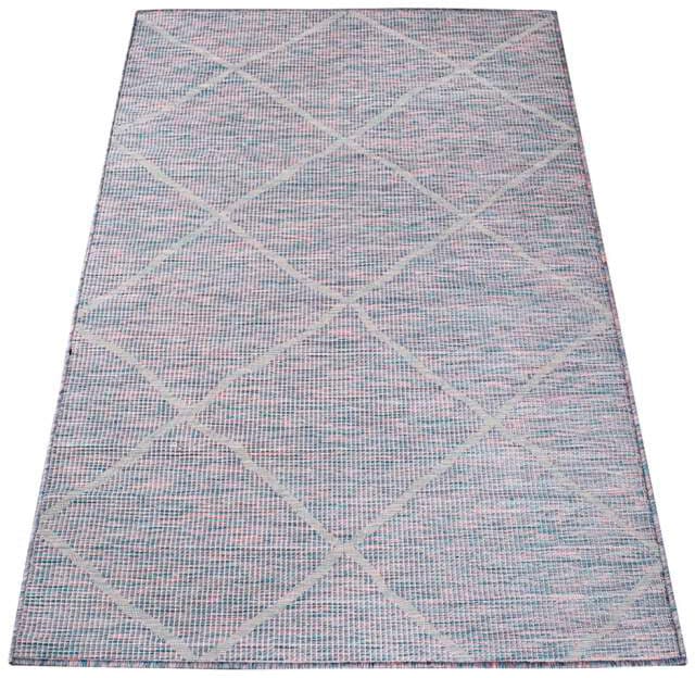 Carpet City Outdoorteppich »PALM 3075«, rechteckig, 5 mm Höhe, Läufer, Wetterfest & UV-beständig, für Balkon, Terrasse, Küche, flach