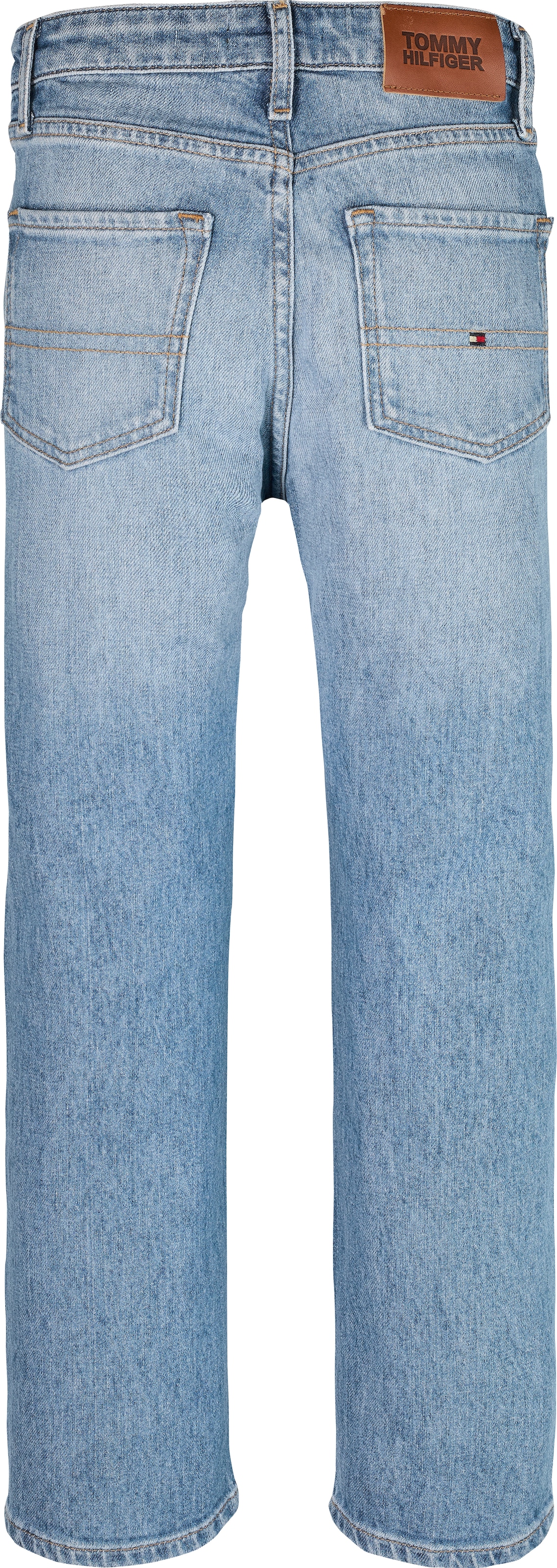 Tommy Hilfiger Stretch-Jeans »SKATER LIGHT WASH DENIM«, für Kinder bis 16 Jahre, Skater-Form