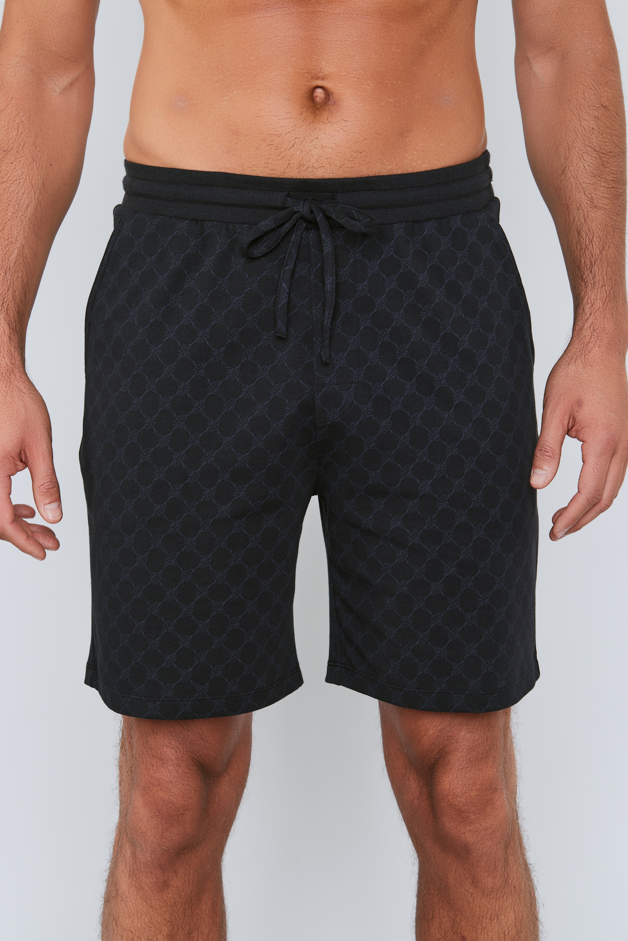 JOOP! Shorts »Leisure« mit Cornflower-Alloverprint, elastischer Bund