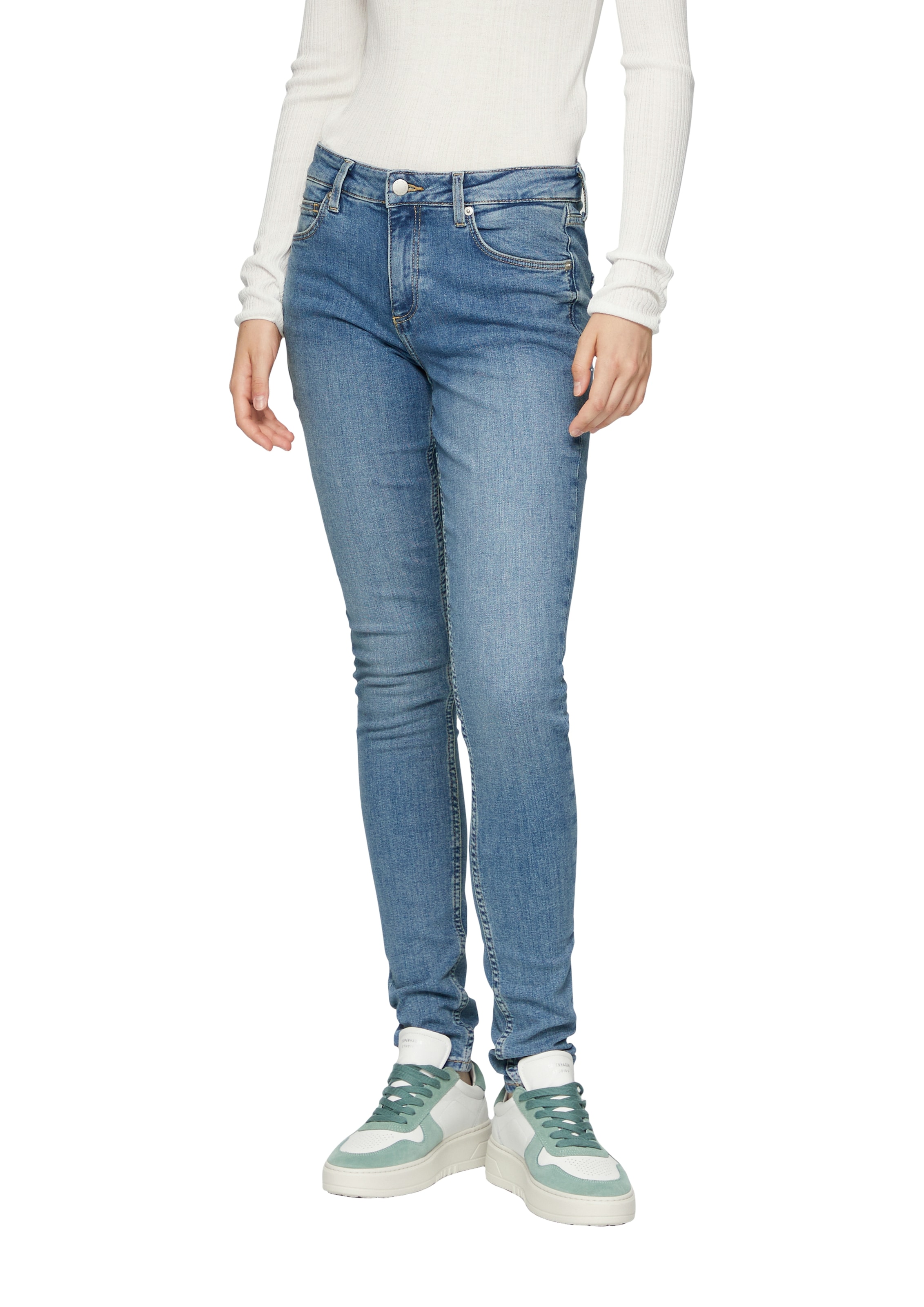 QS Skinny-fit-Jeans »SADIE«, mit Taschen