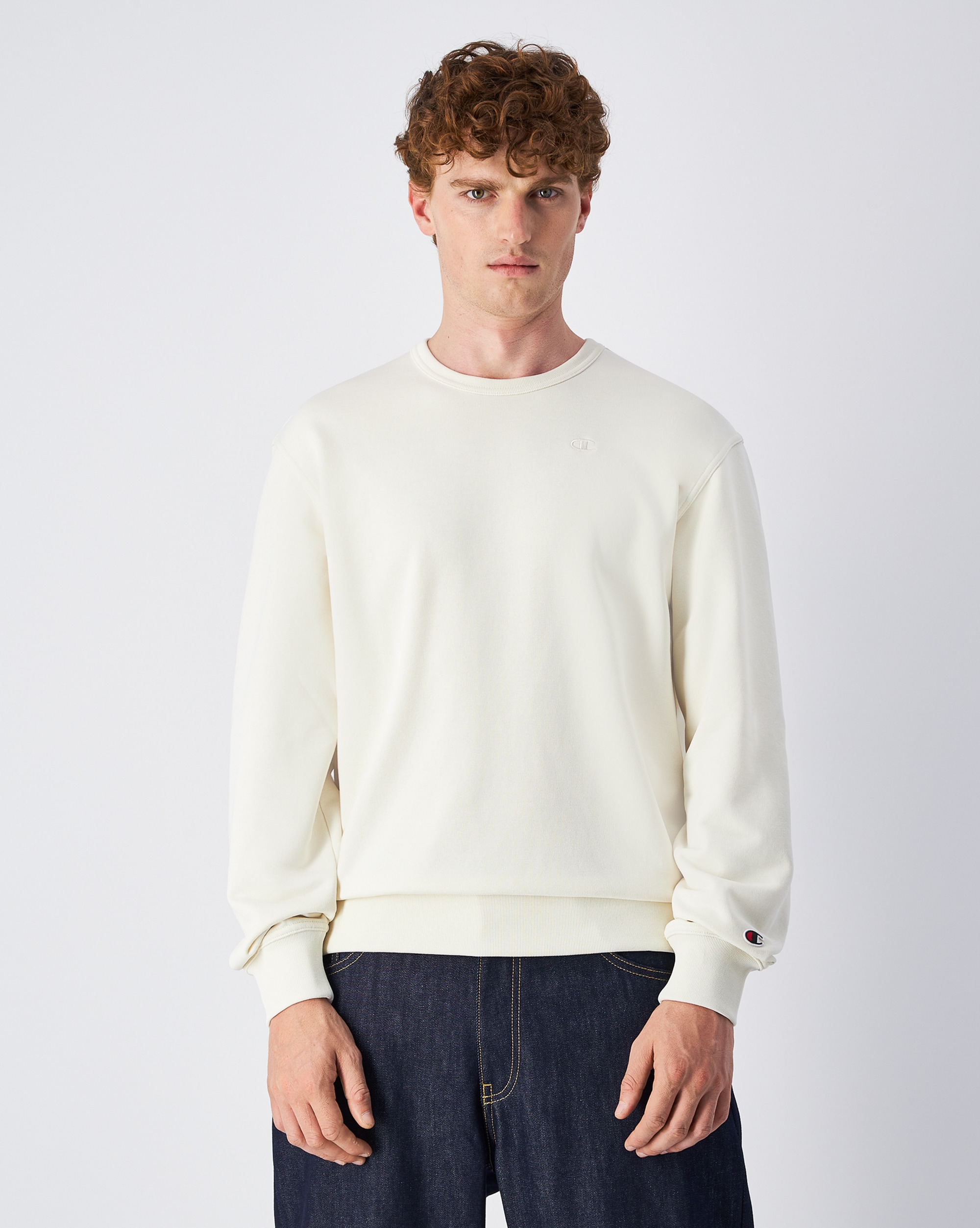 Champion Sweatshirt "ICONS TONAL Terry Crewneck Sweatshirt", aus Baumwolle und Polyester