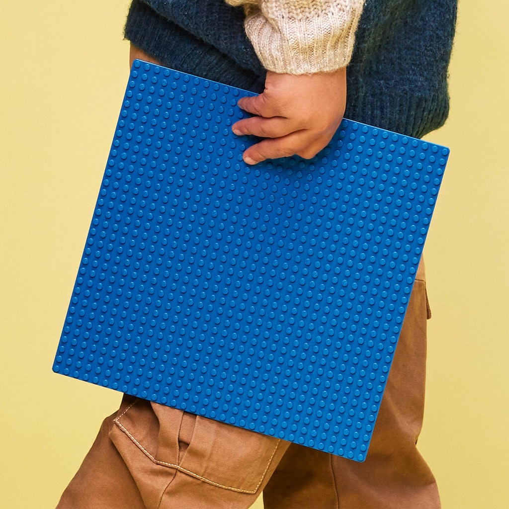 LEGO® Konstruktionsspielsteine »Blaue Bauplatte (11025), LEGO® Classic«, (1 St.)
