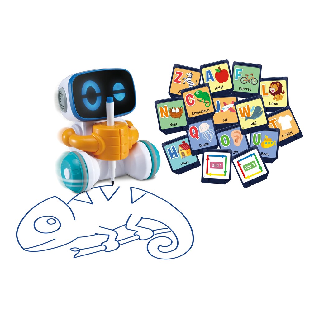 Vtech® Lernspielzeug »clevere Mal-Roboter«