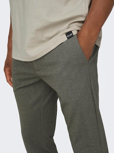 ONLY & SONS Chinohose »ONSMARK SLIM HERRINGBONE 2911 PANT NOOS«
