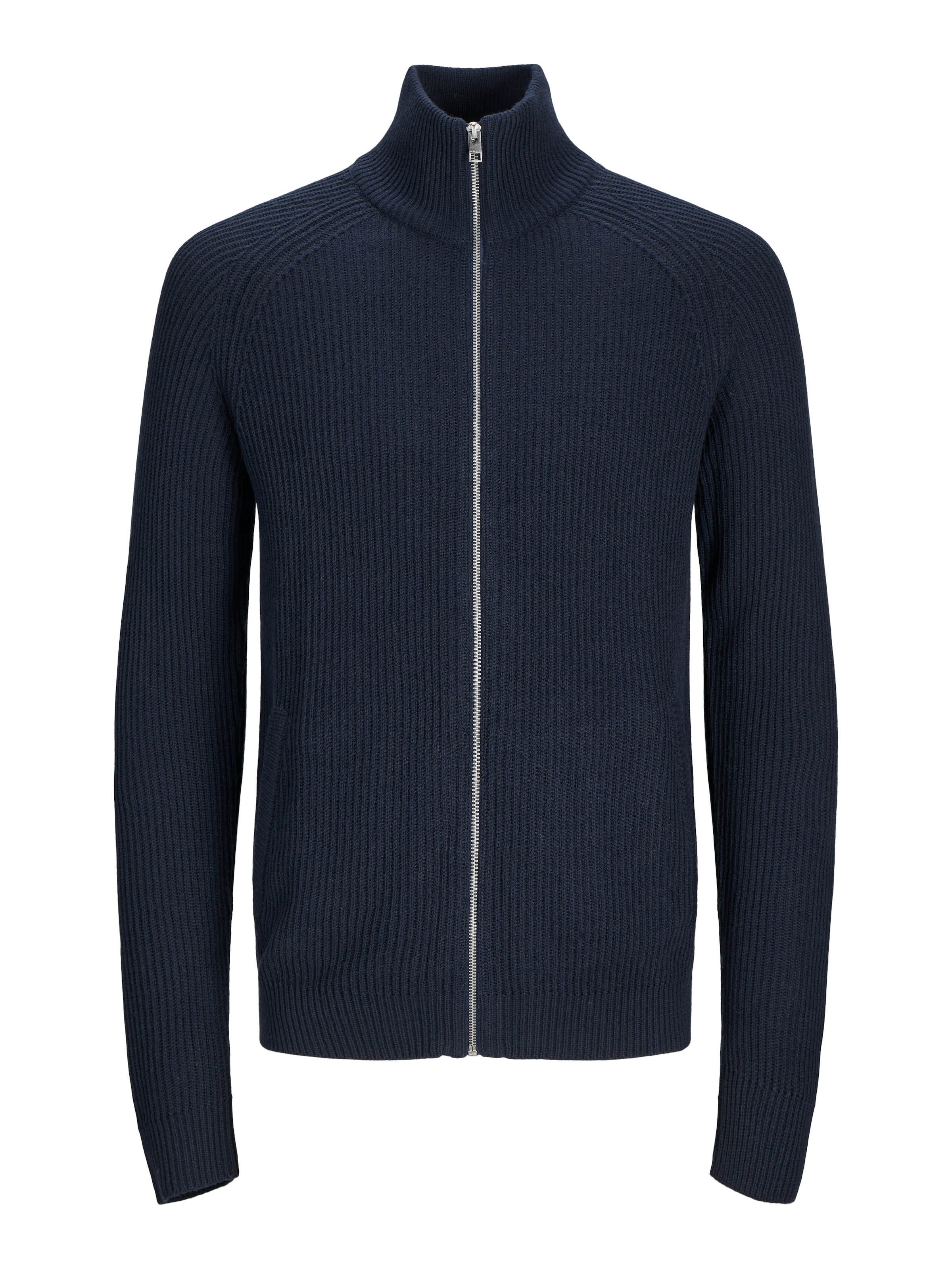 Jack & Jones Strickjacke »JJPANNEL KNIT ZIP CARDIGAN AW24«