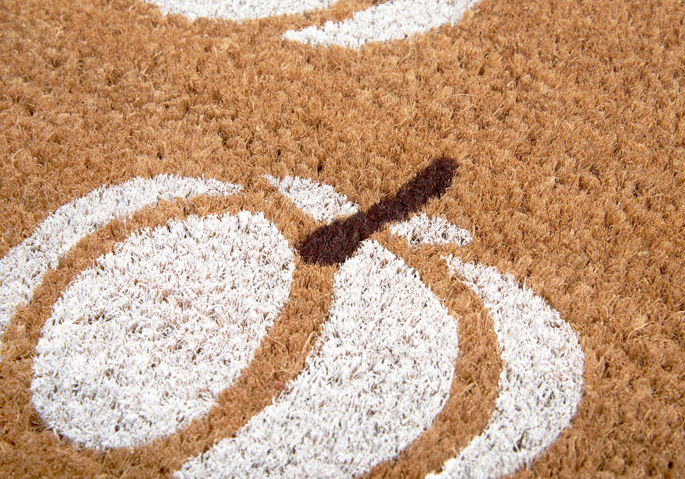 HANSE Home Fussmatte »Mix Mats Kokos Pumpkins, Türmatte«, rechteckig, 15 mm Höhe, Kokos, Schmutzfangmatte, Outdoor, Rutschfest, Innen, Kokosmatte, Flur