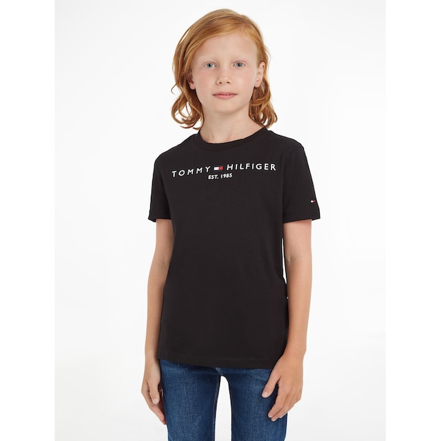 Jungen T-Shirt Tommy Jelmoli-Versand | ✵ »ESSENTIAL günstig für Hilfiger TEE«, und ordern Mädchen