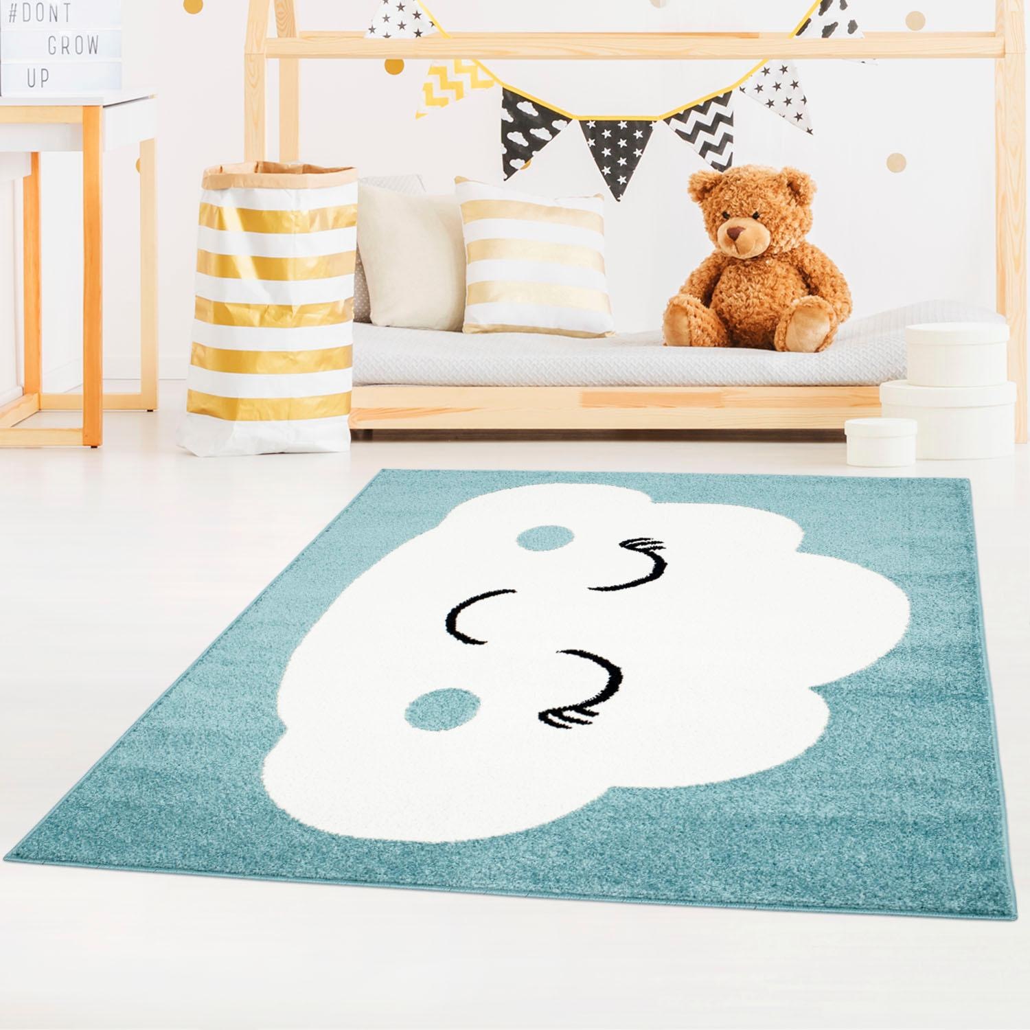 ✵ Carpet City Kinderteppich »Bubble 1324«, Flor, kaufen | Spielteppich, Wolke, Kids Kinderzimmer günstig Jelmoli-Versand rechteckig, Pflegeleicht, Weicher