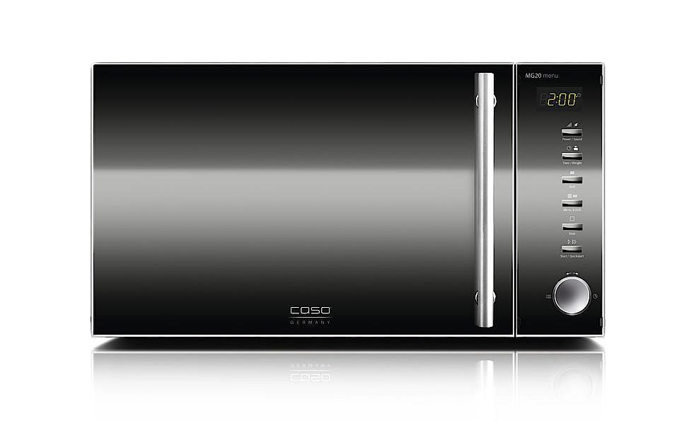 Caso Mikrowelle »MG20 Menu, Schwarz« 800 W