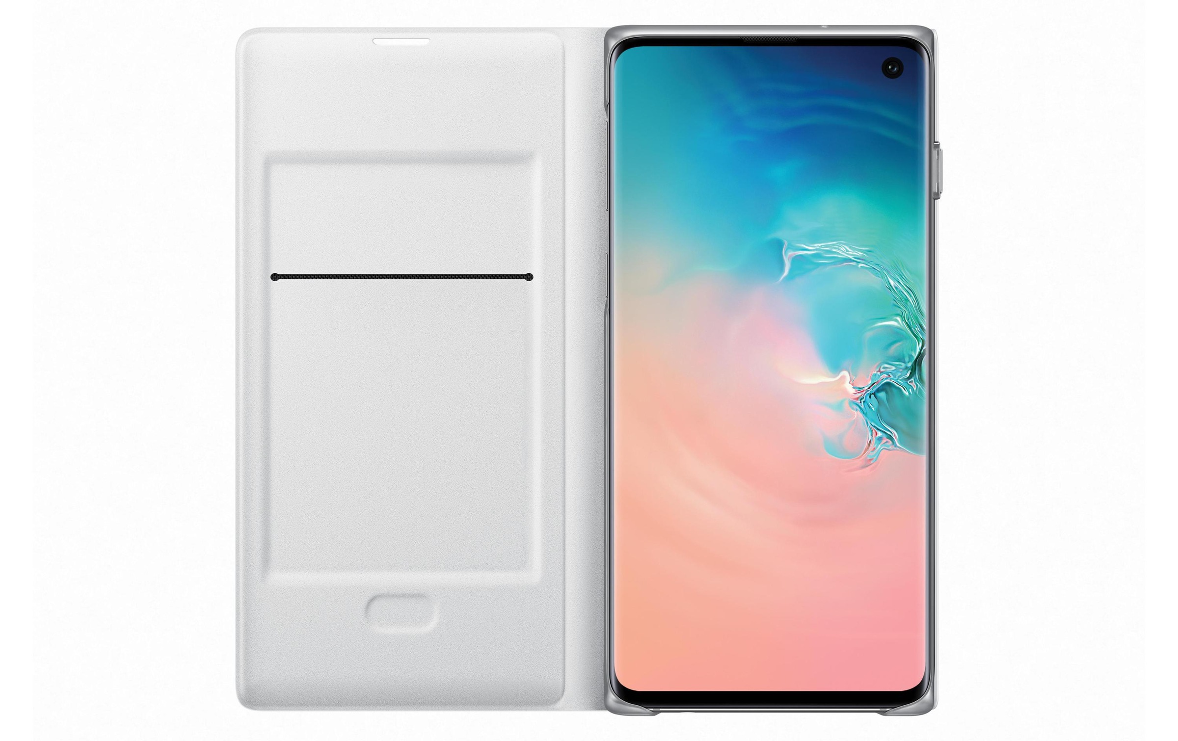 Samsung Smartphone-Hülle »EF-NG973 LED View«, Galaxy S10