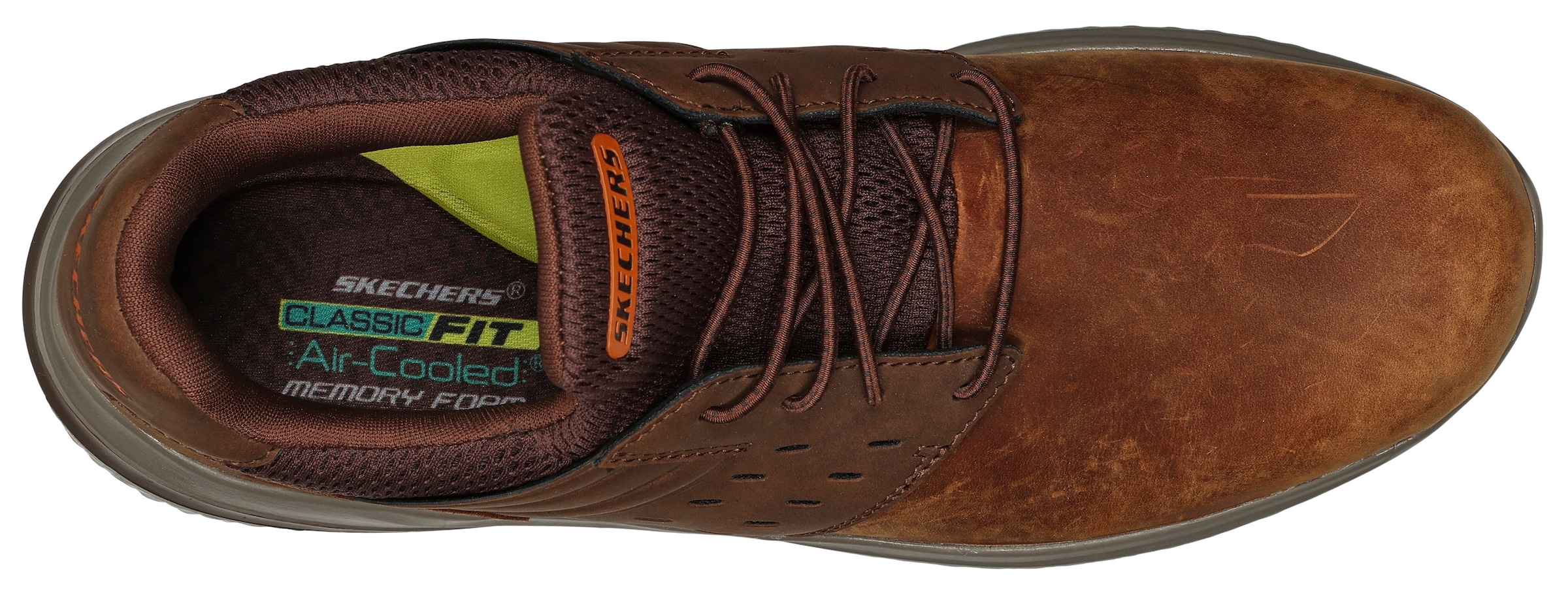 Skechers Slip-On Sneaker »DELSON 3.0«, Sneaker, Freizeitschuh, Slipper mit Goga Mat®-Fussgewölbestützung