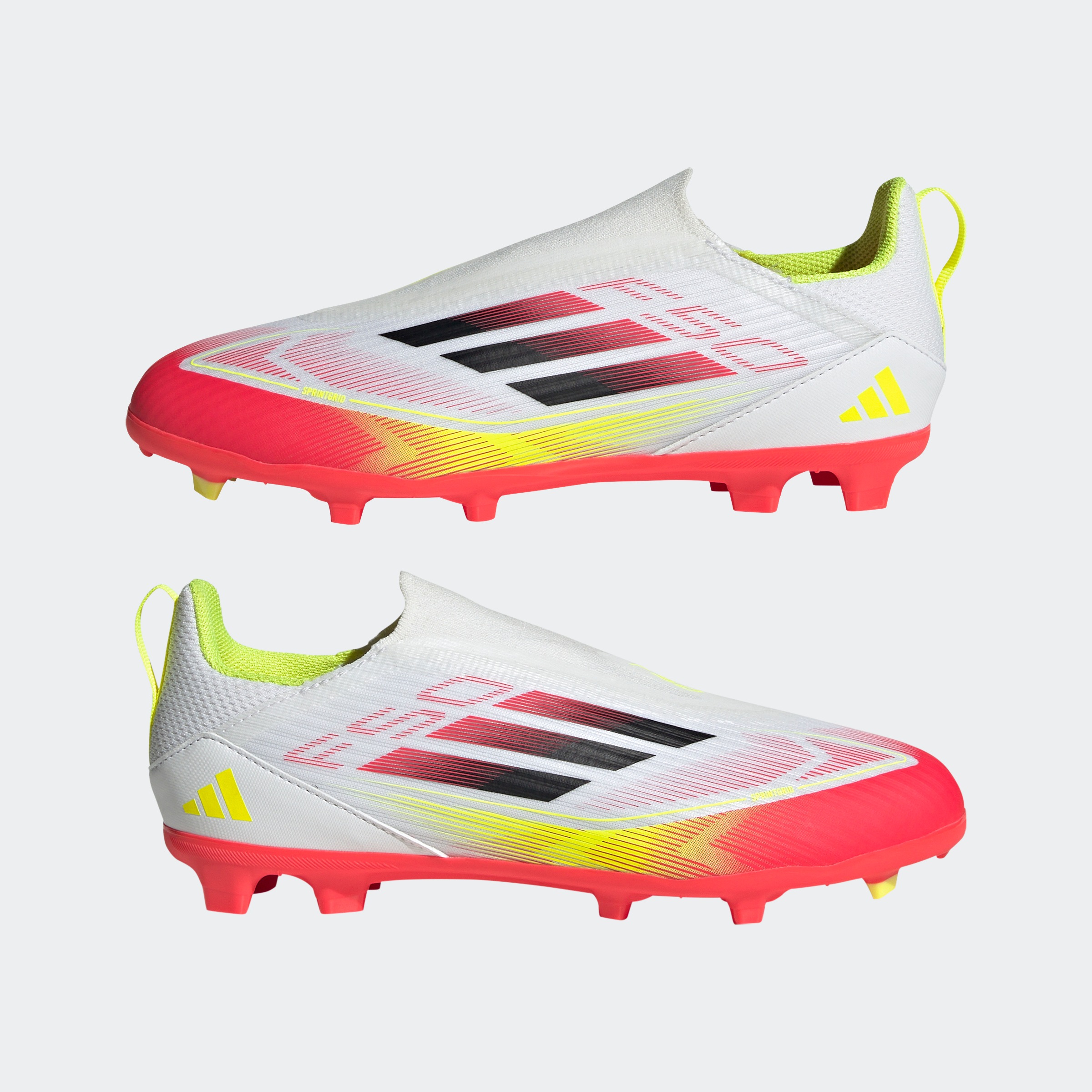 adidas Performance Fussballschuh »F50 LEAGUE LACELESS KIDS FG/MG«, für Rasenplätze