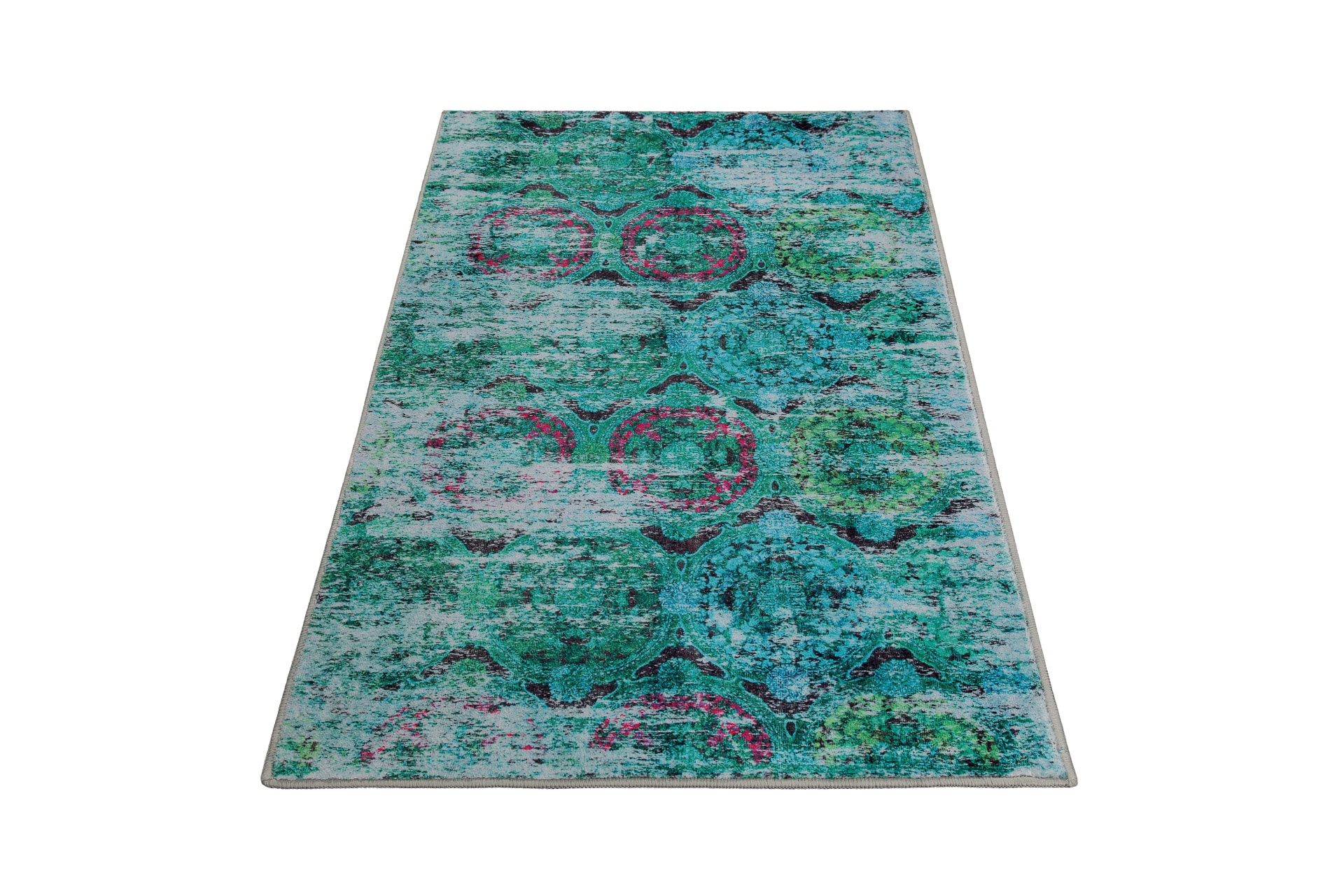Wecon home Badematte »Beach Front«, fussbodenheizungsgeeignet, Vintage, waschbar, rutschfest, schnell trocknend, robust, Badteppich
