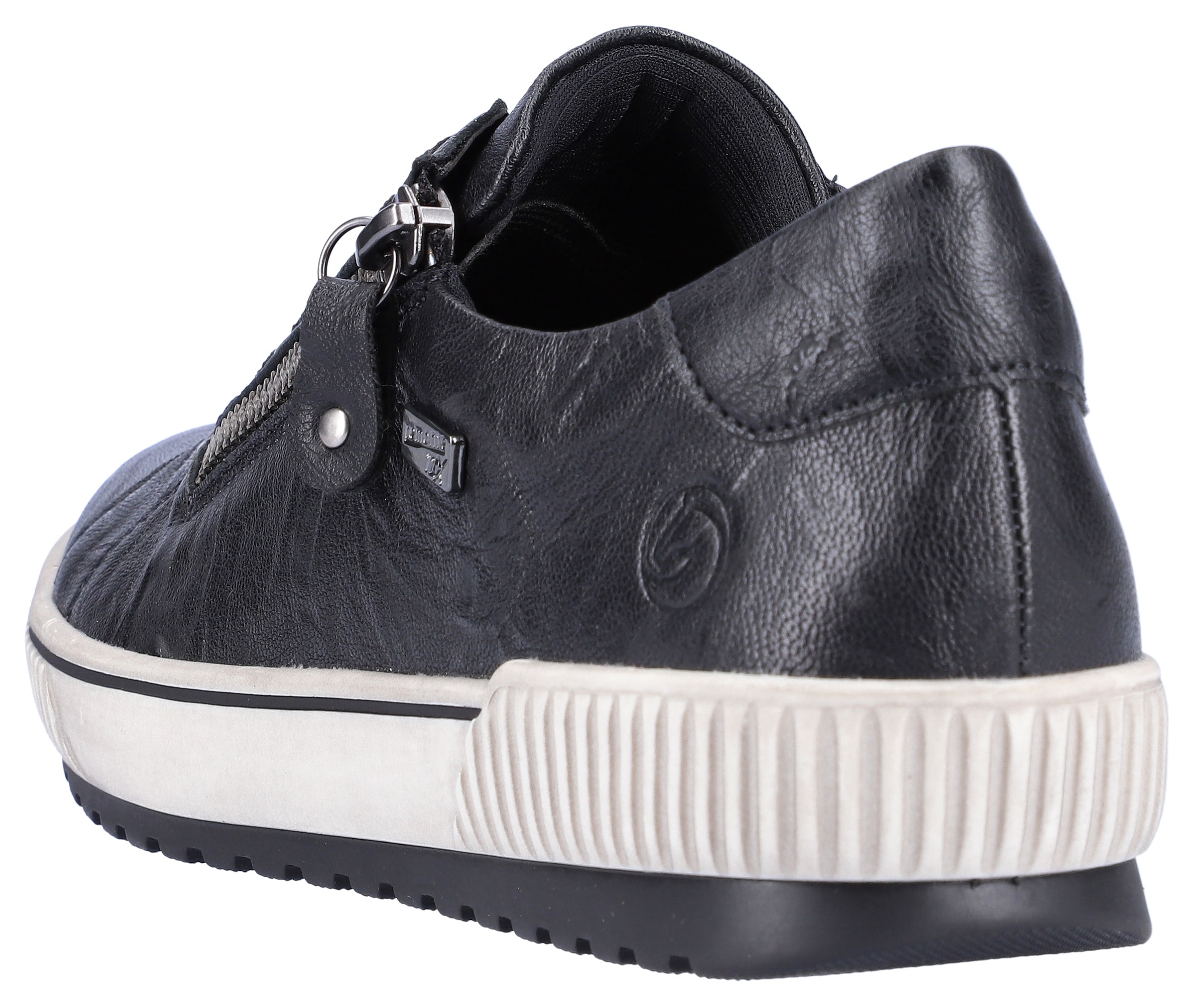 Remonte Plateausneaker, Freizeitschuh, Halbschuh, Schnürschuh mit Aussenreissverschluss