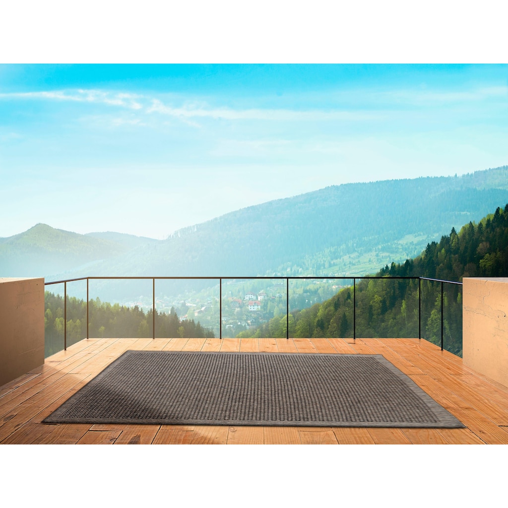 my home Teppich »Gero«, rechteckig, In- und Outdoor geeignet, Wohnzimmer