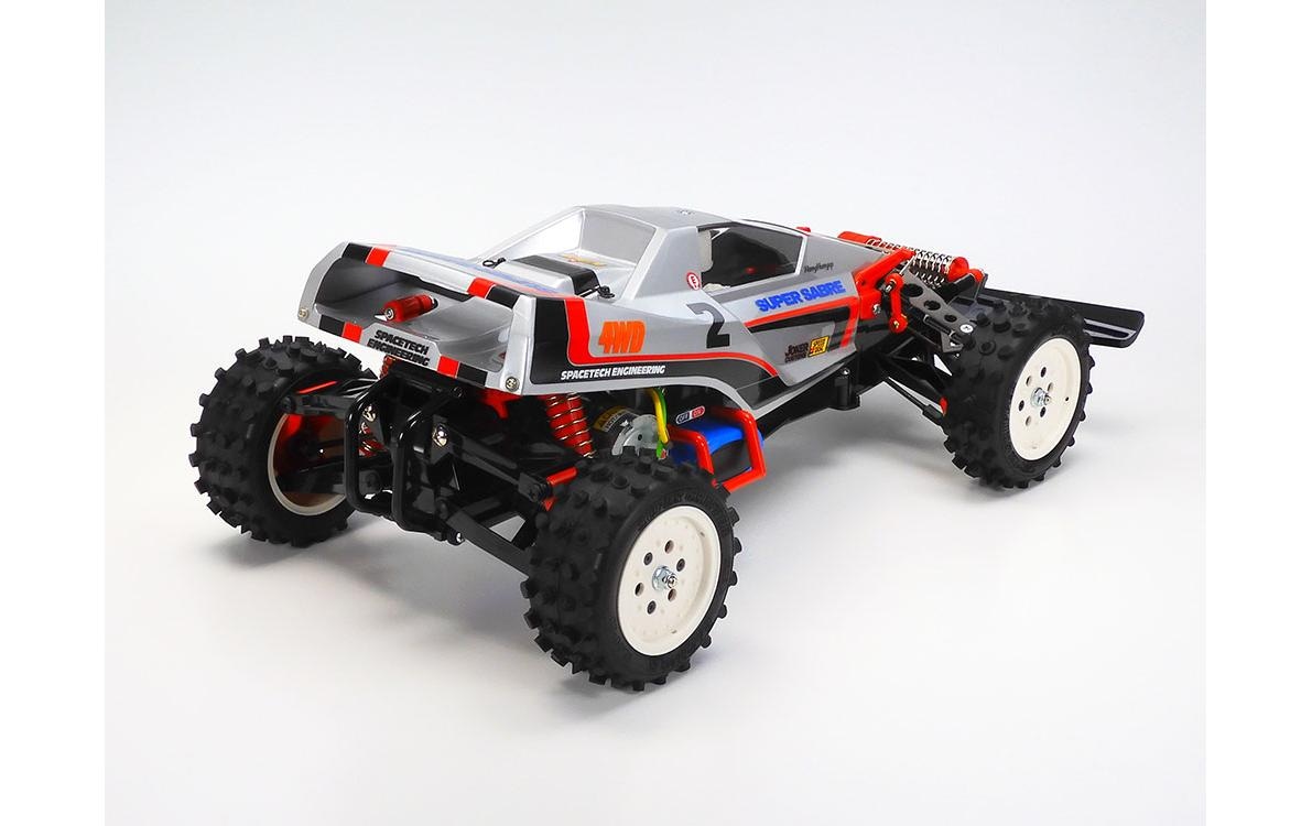 Tamiya RC-Buggy »Super Sabre -2023 4WD Silberfarben Bausatz«