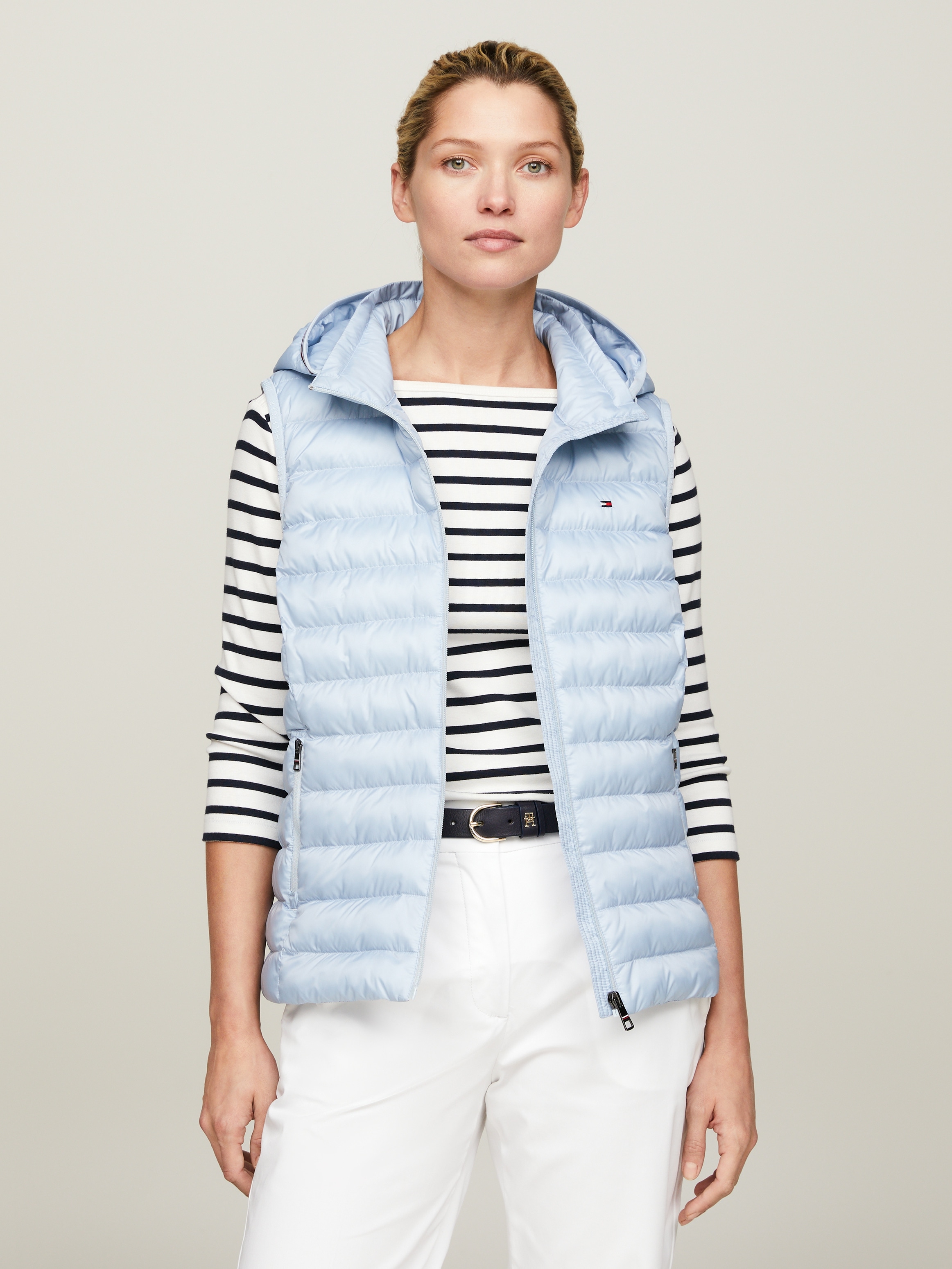 Steppweste »LW PADDED GLOBAL STRIPE VEST«, (Global Serie TH WOMEN), mit Elastic-Band