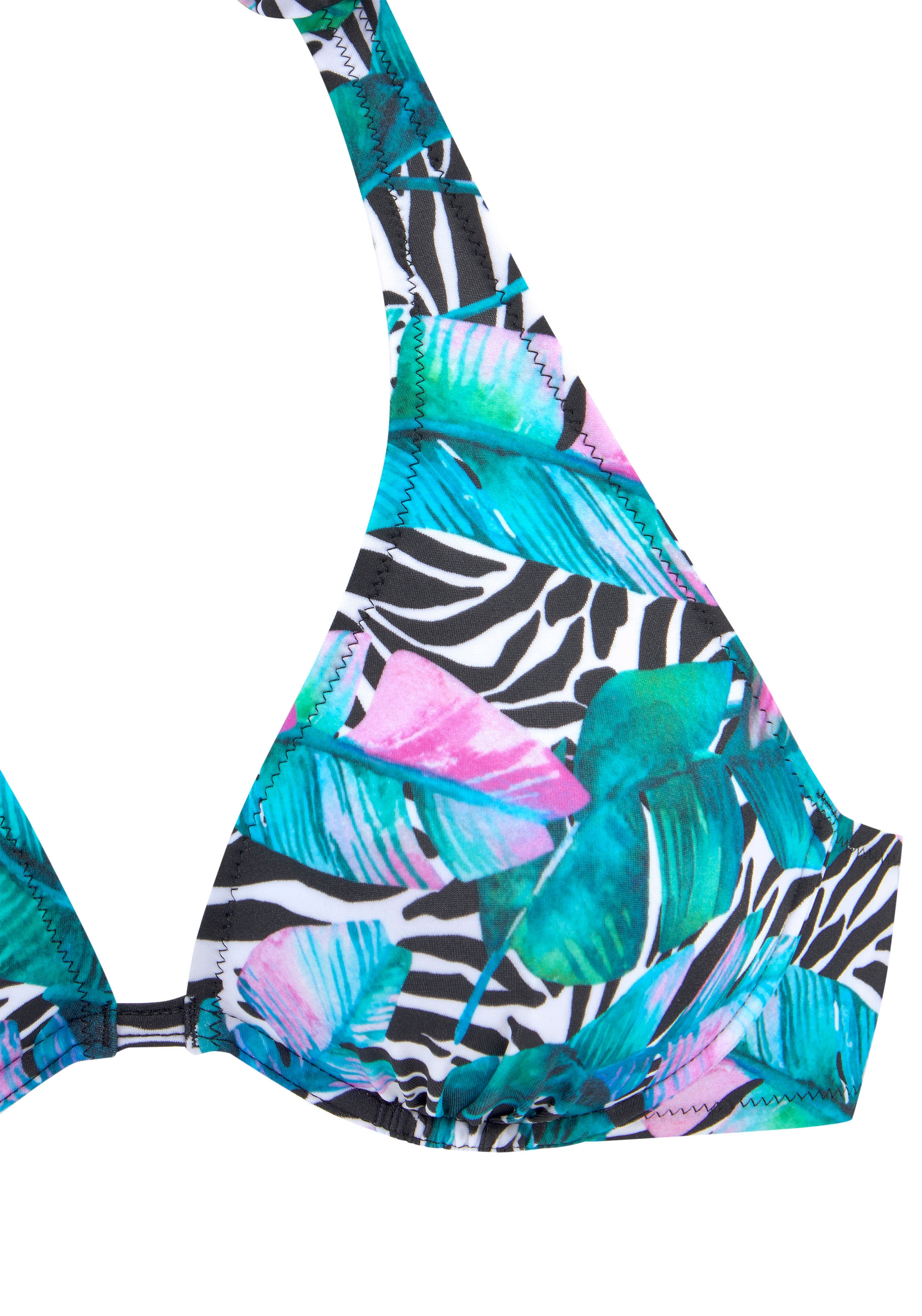 Vivance Bügel-Bikini, als Neckholder mit Animaldruck