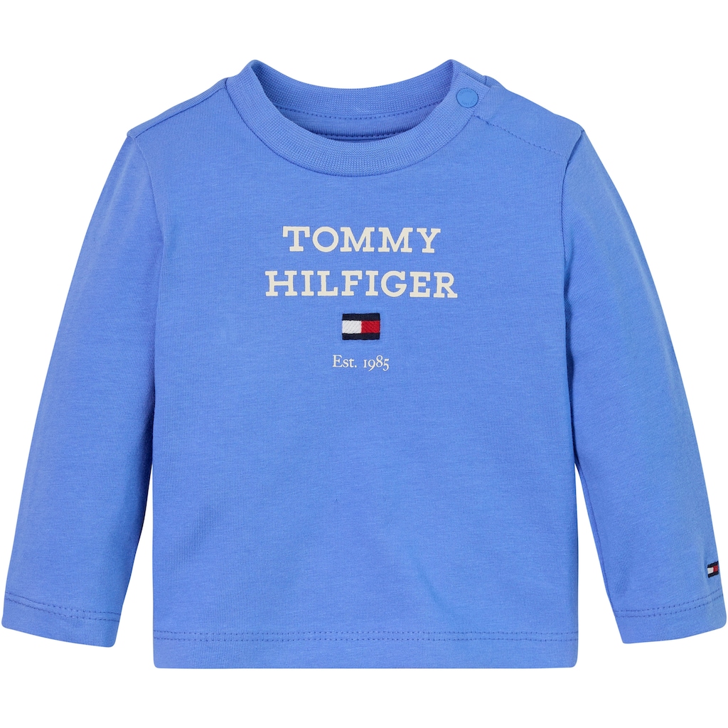 Tommy Hilfiger Langarmshirt »BABY TH LOGO TEE L/S«
