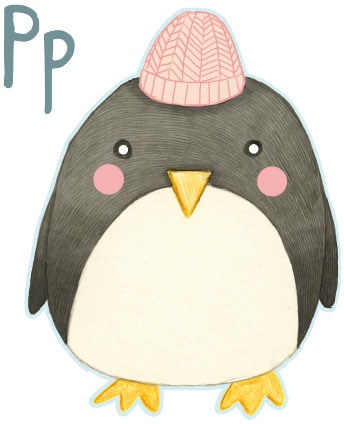 (1 online Wall-Art P«, kaufen St.) Jelmoli-Versand | Wandtattoo Buchstabe »Pinguin Penguin